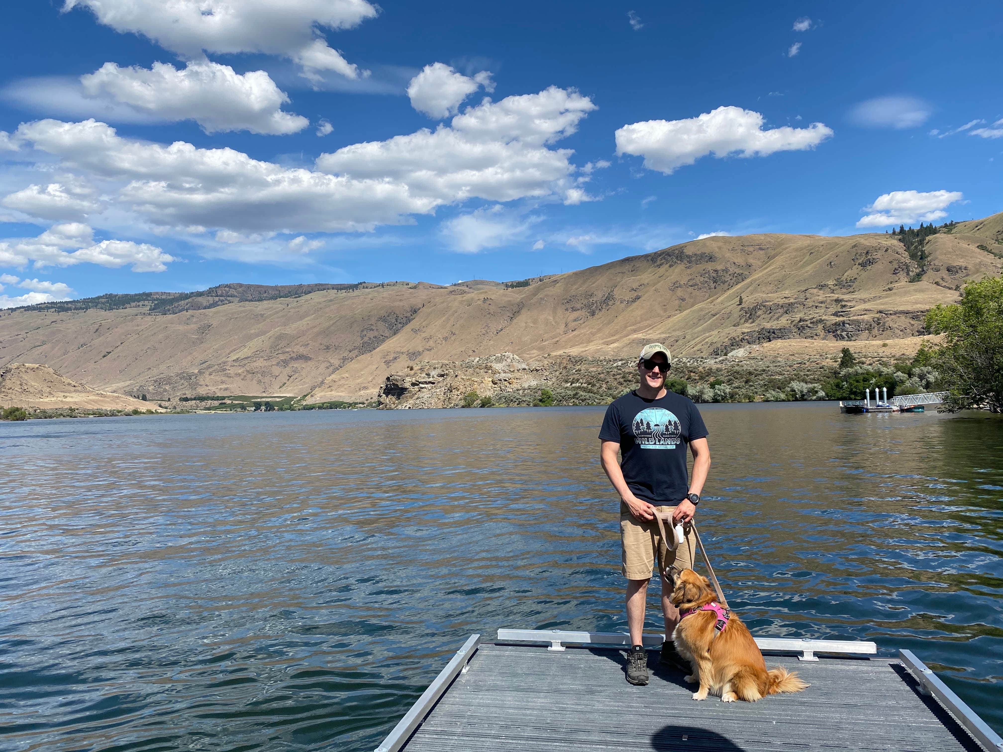 Brooke H.'s photo of camping with pets at Lincoln Rock State Park Campground near Peshastin, WA