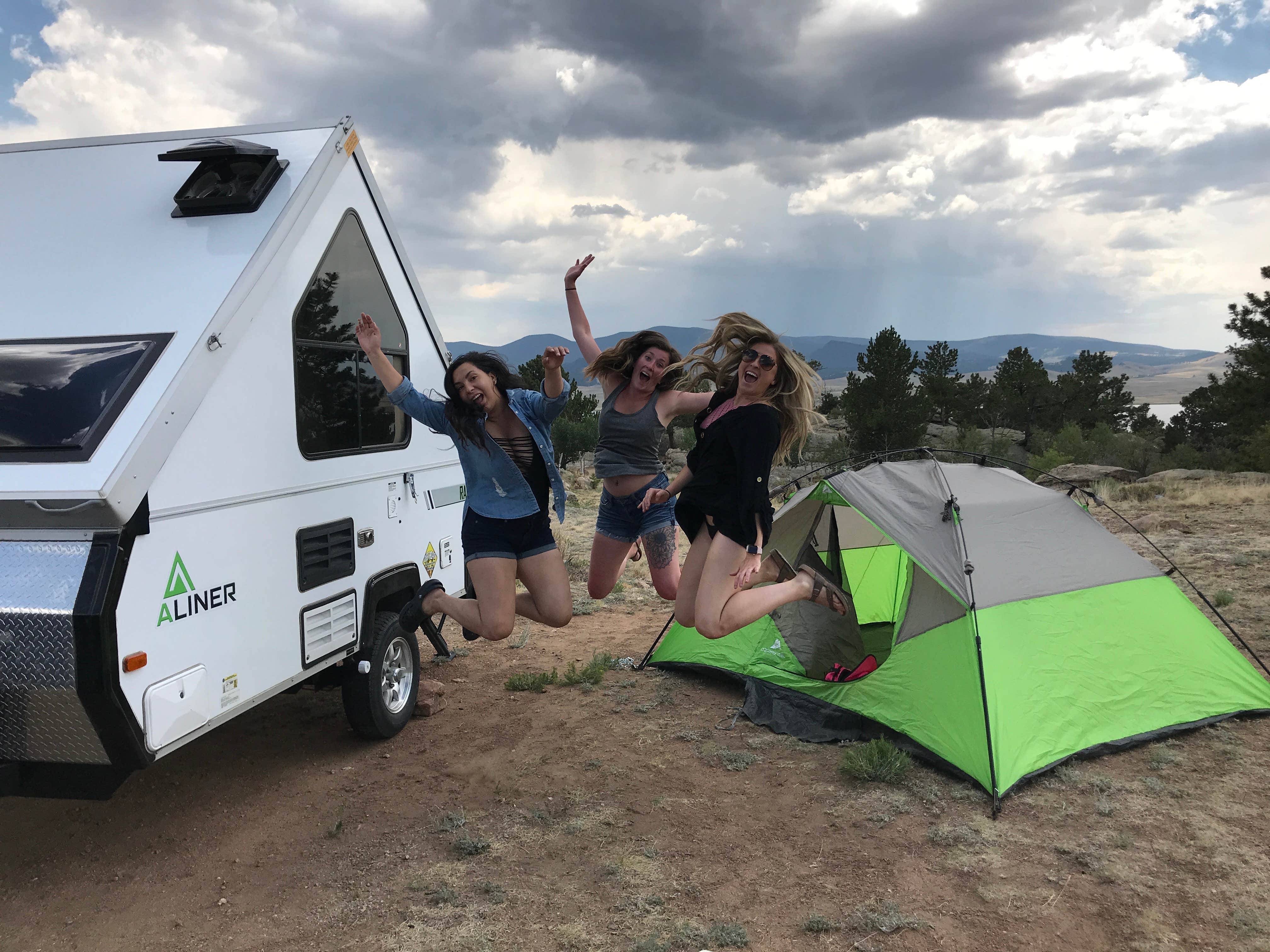 Brooke H.'s photo at Stoll Mountain Campground — Eleven Mile State Park near Guffey, CO