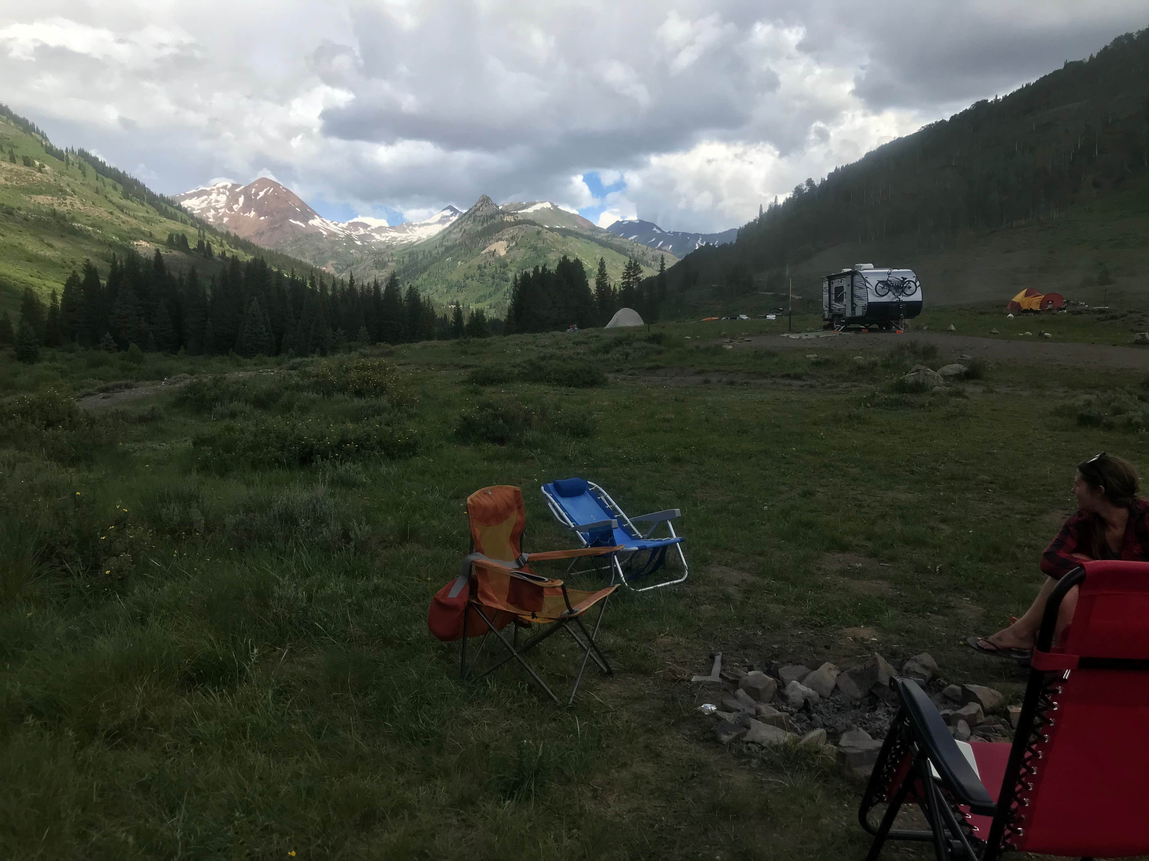 Anthony P.'s photo at Slate River Road Designated Dispersed - DISPERSED NO LONGER ALLOWED near Powderhorn, CO