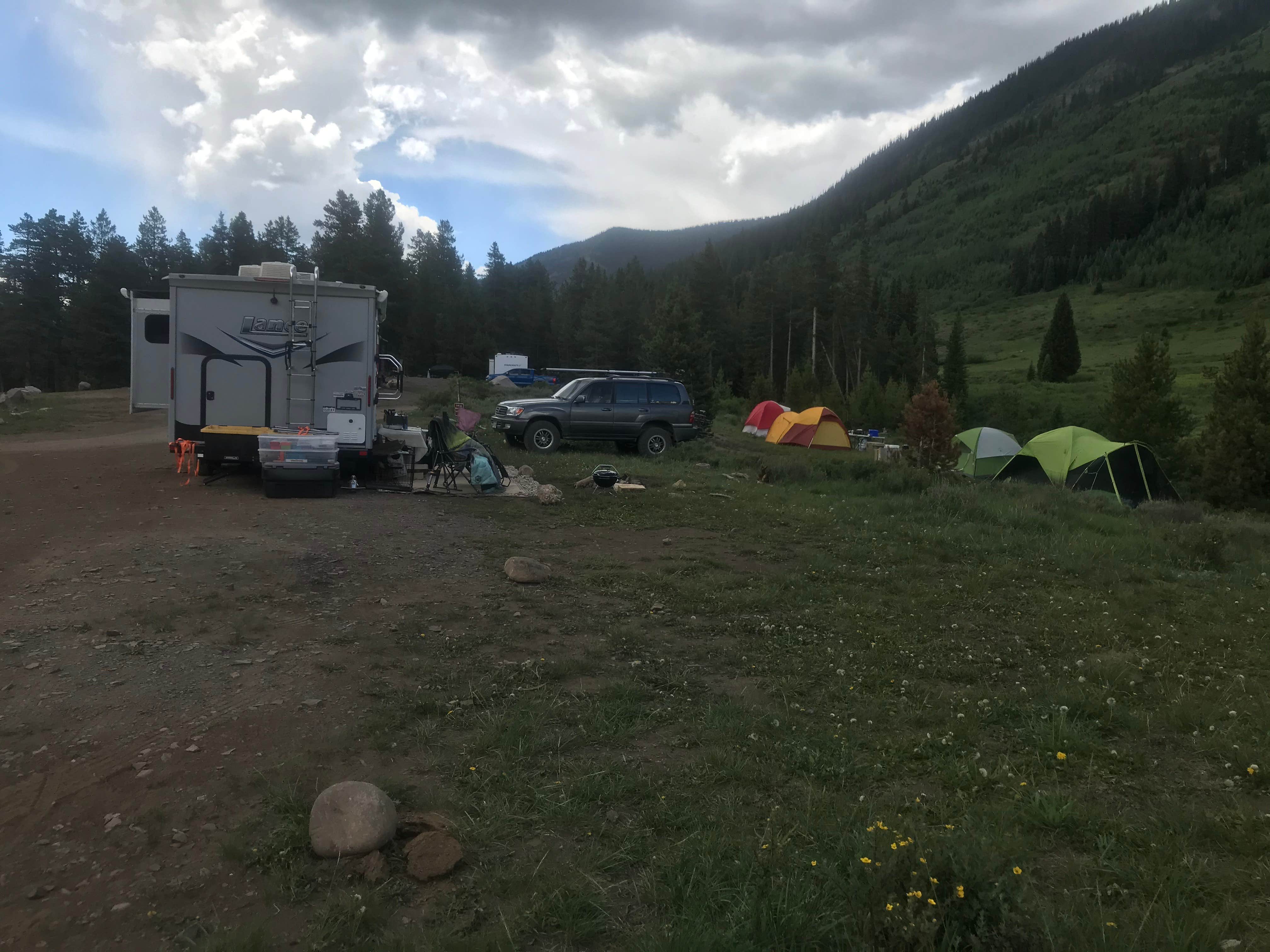 Anthony P.'s photo of rv camping at Slate River Road Designated Dispersed - DISPERSED NO LONGER ALLOWED near Black Canyon of the Gunnison National Park