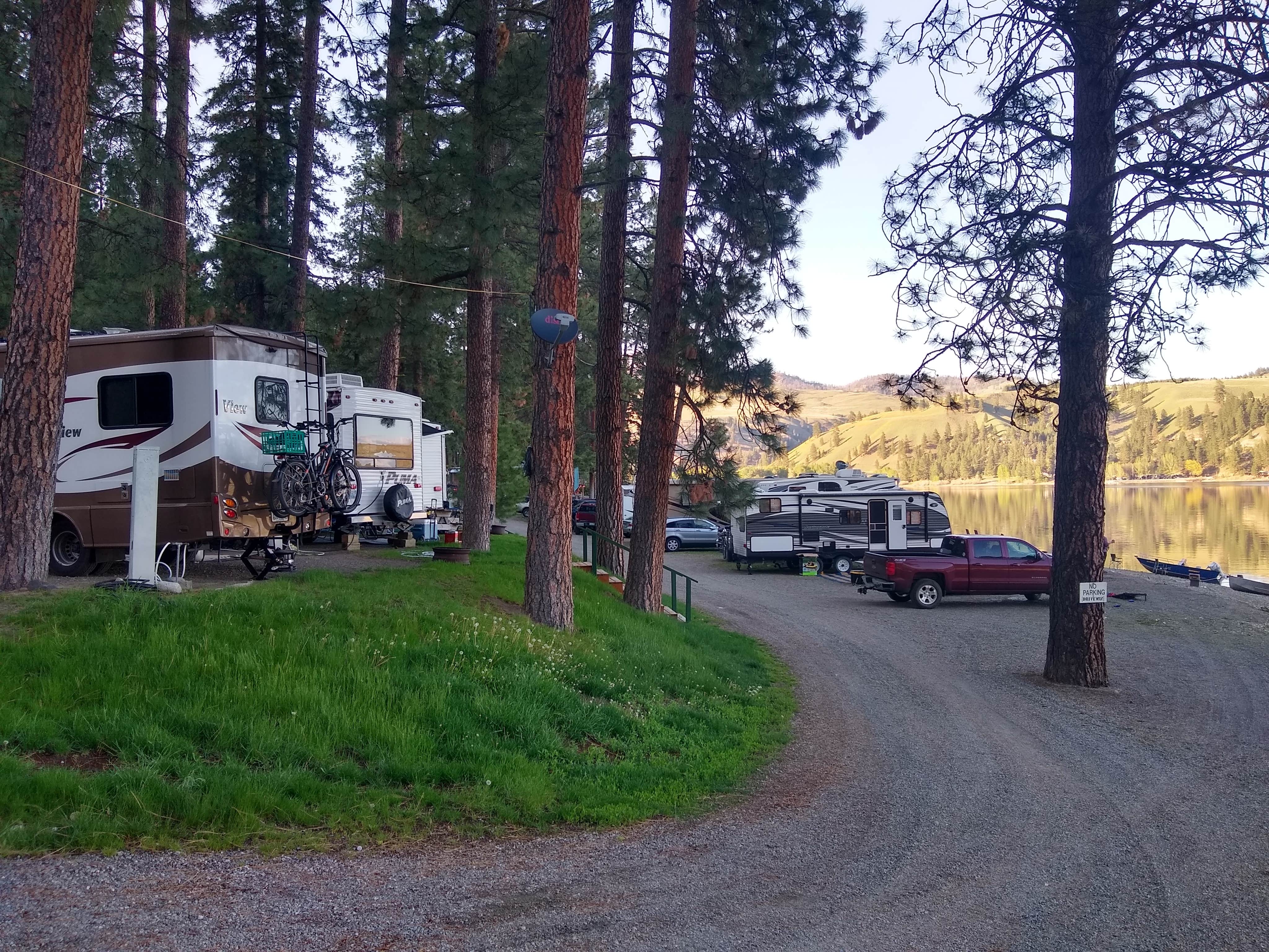 Camper-submitted photo at Shady Pines Resort near Twisp, WA