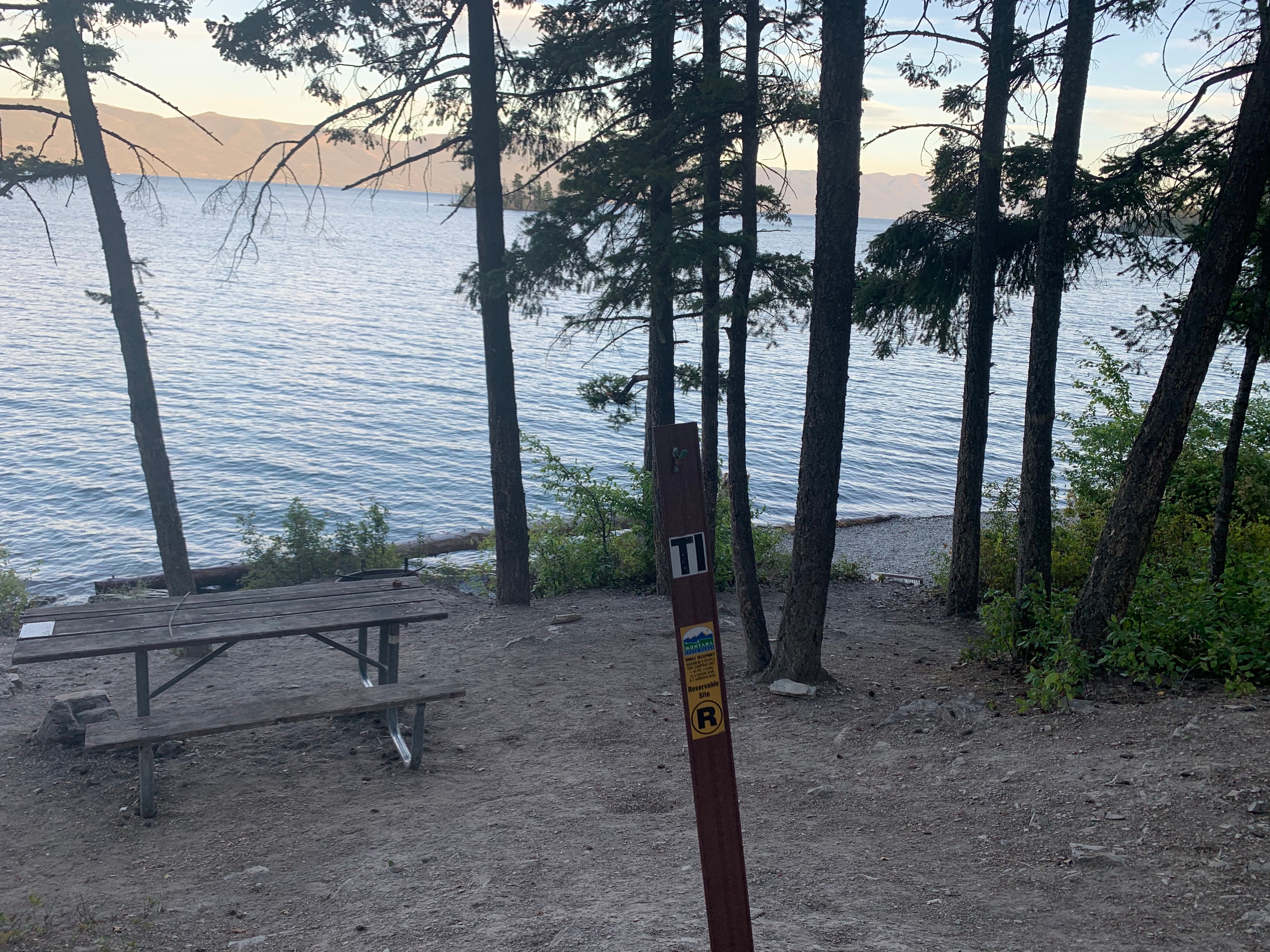 Camper submitted image from West Shore Unit — Flathead Lake State Park - 4
