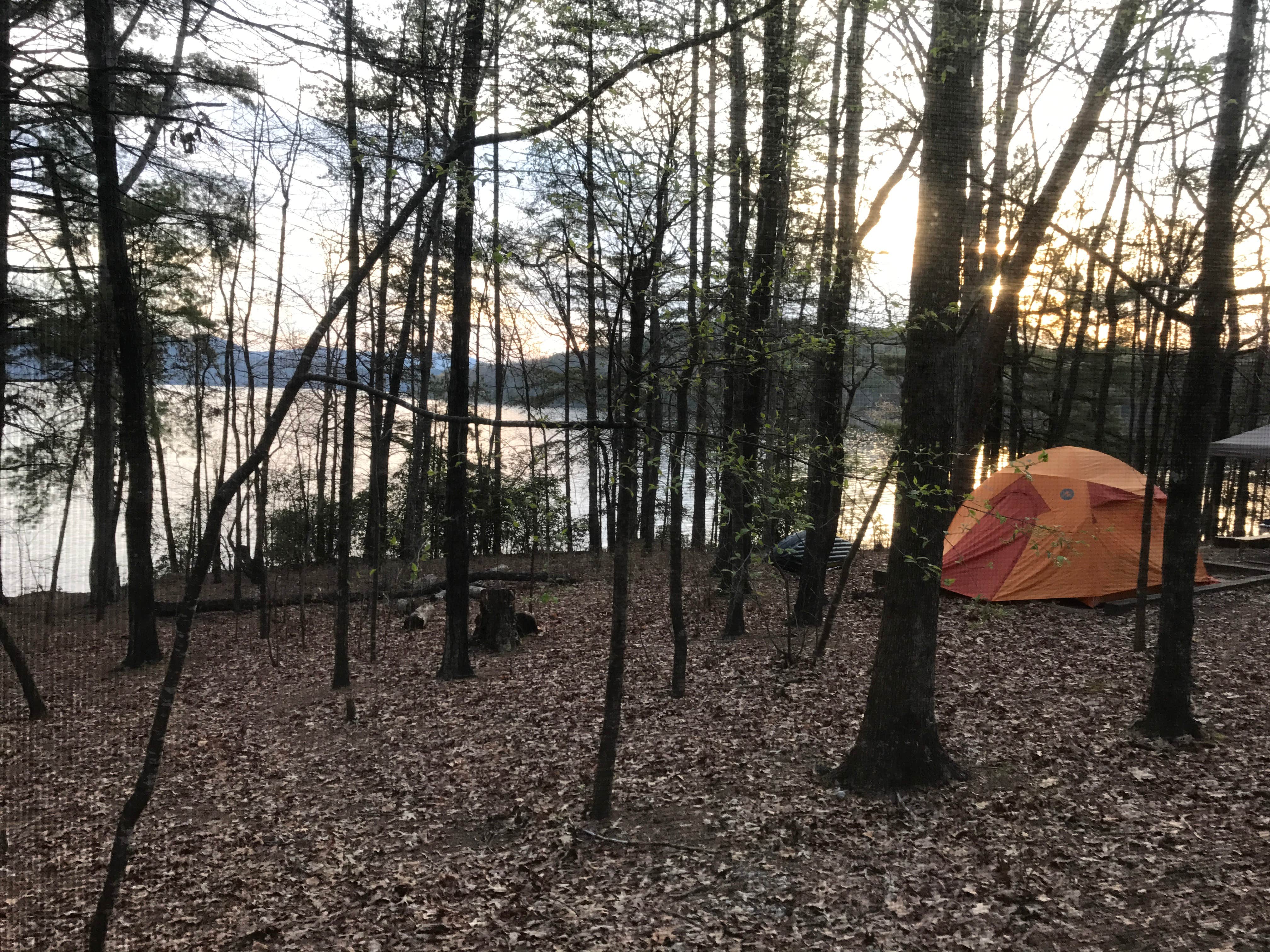 Trina W.'s photo at Devils Fork State Park Campground in South Carolina