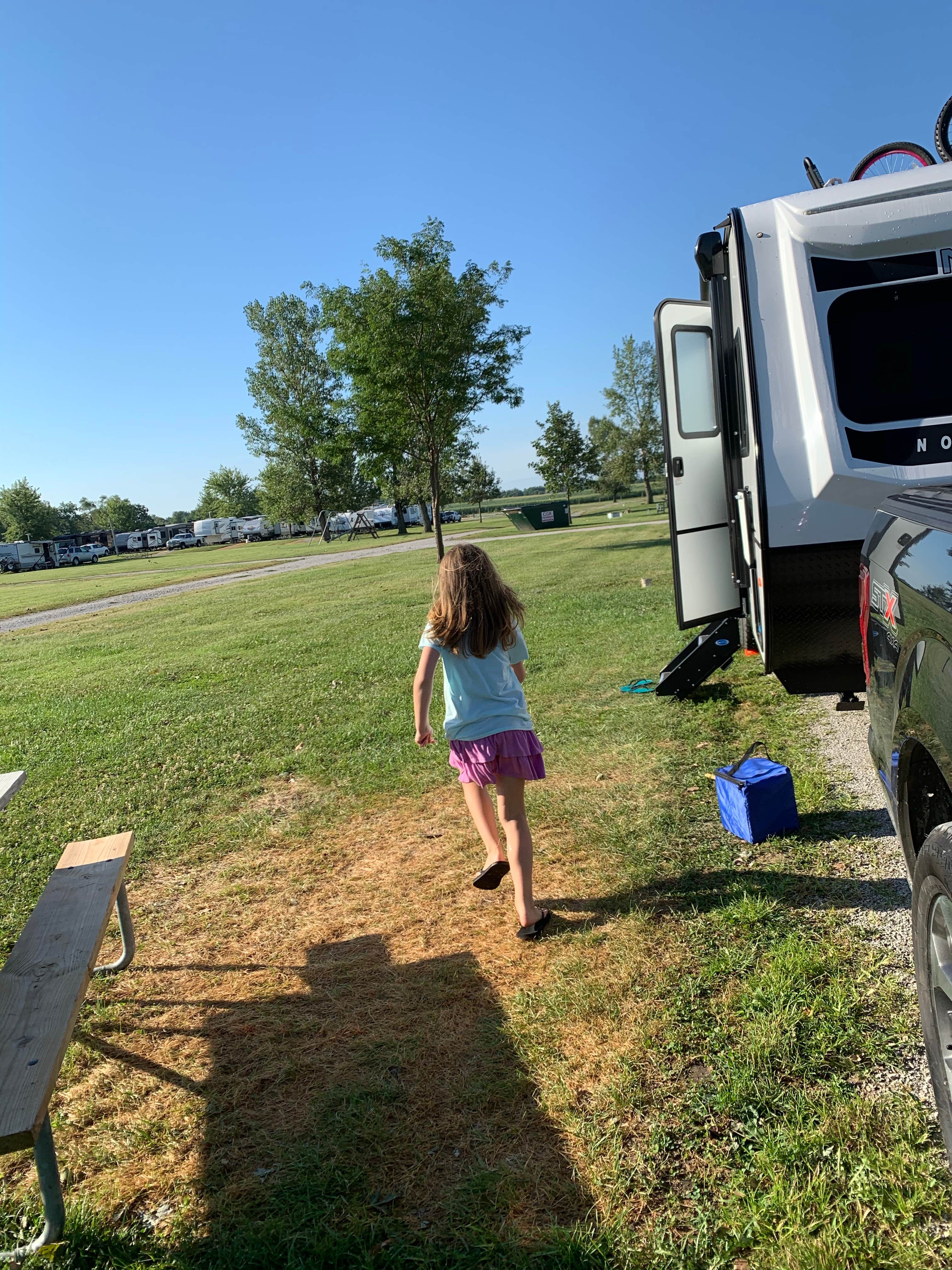 Ash B.'s photo of rv camping at Amana RV Park & Event Center near Homestead, IA