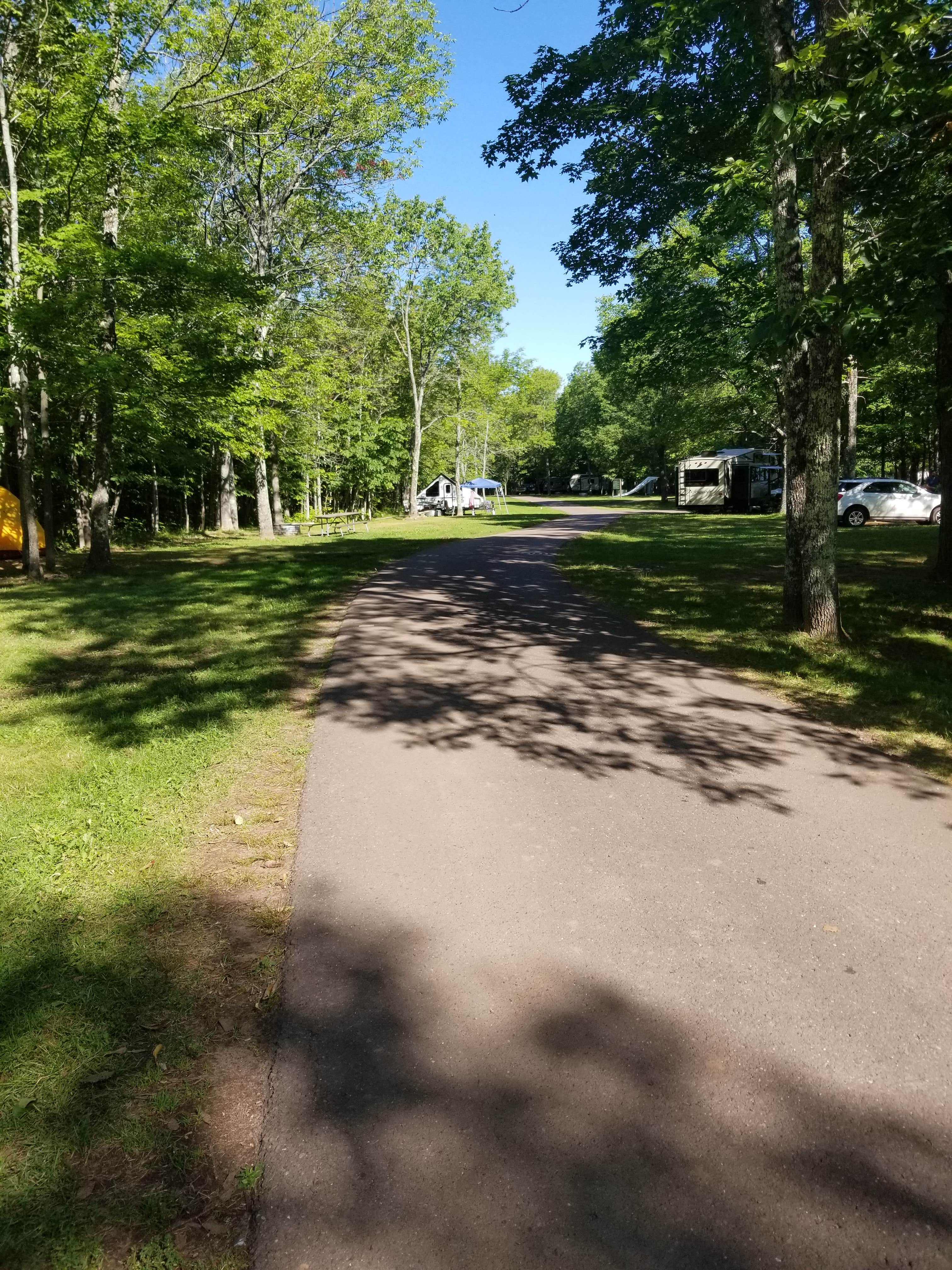 Camper-submitted photo at Lake Gogebic State Park Campground near Trout Creek, MI