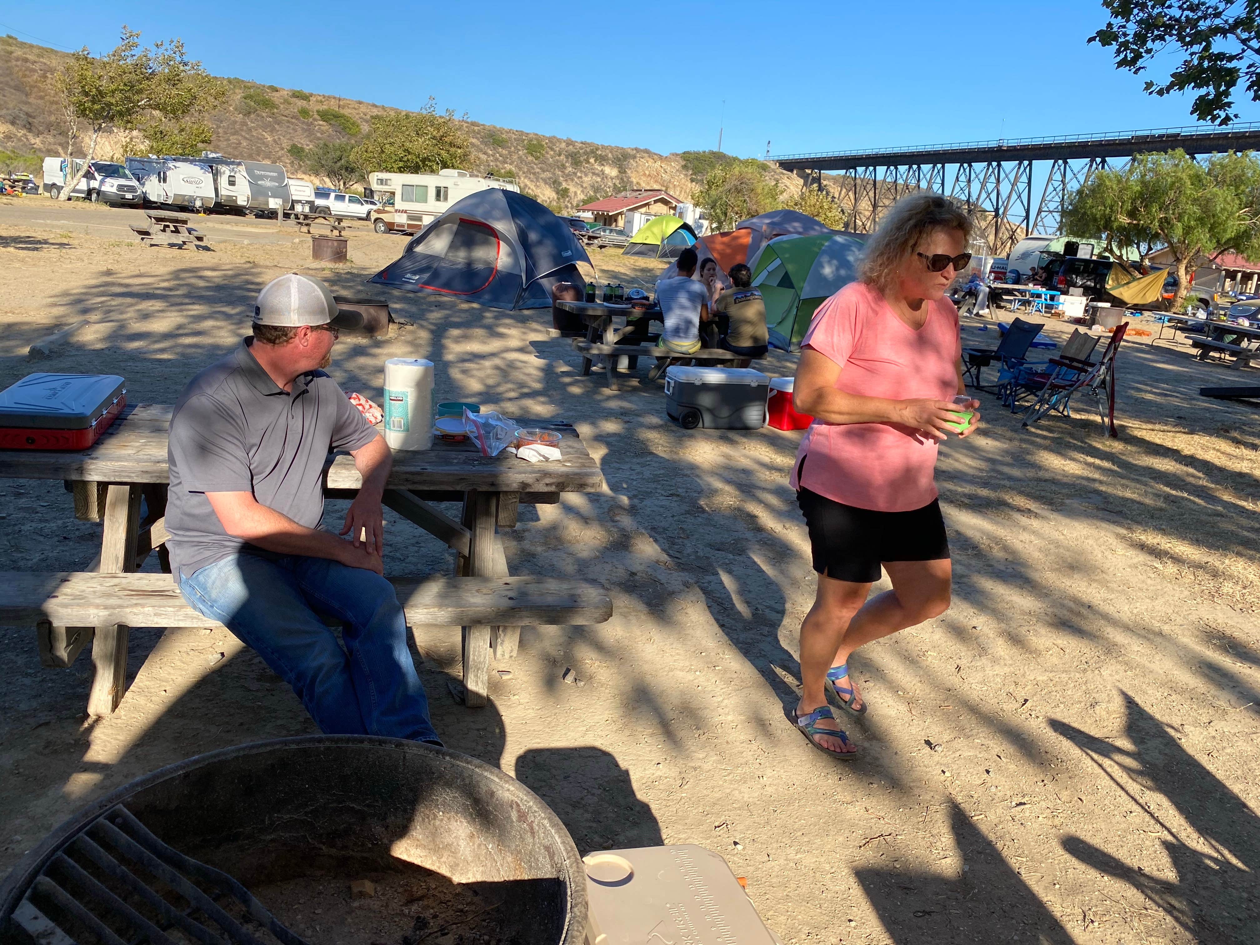 Camper-submitted photo at Gaviota Campground — Gaviota State Park near Lompoc, CA