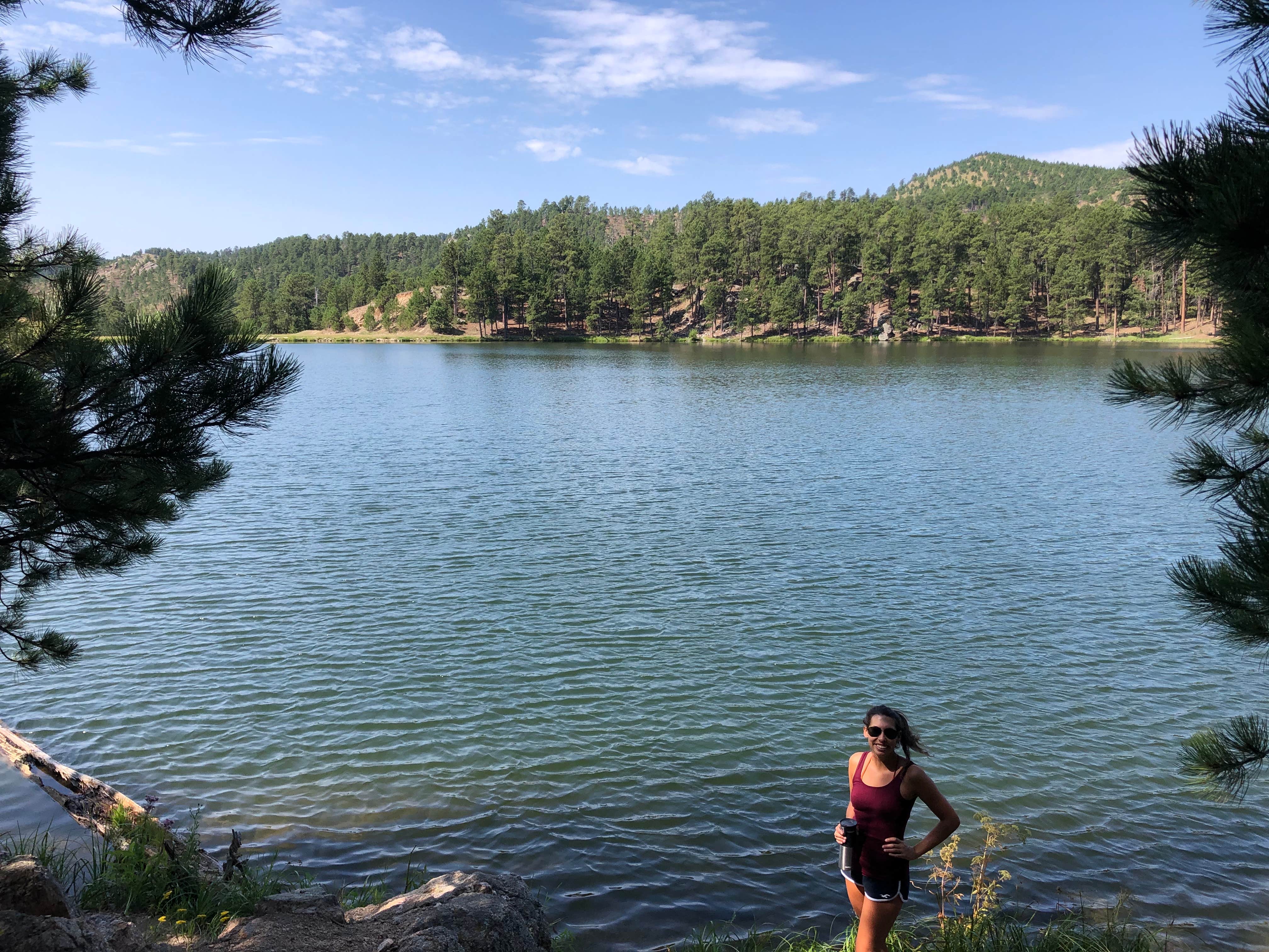 Camper-submitted photo at Center Lake Campground — Custer State Park near Hot Springs, SD