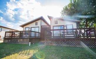 Kristina G.'s photo of a cabin at Rio Guadalupe Resort & RV Park near Stockdale, TX