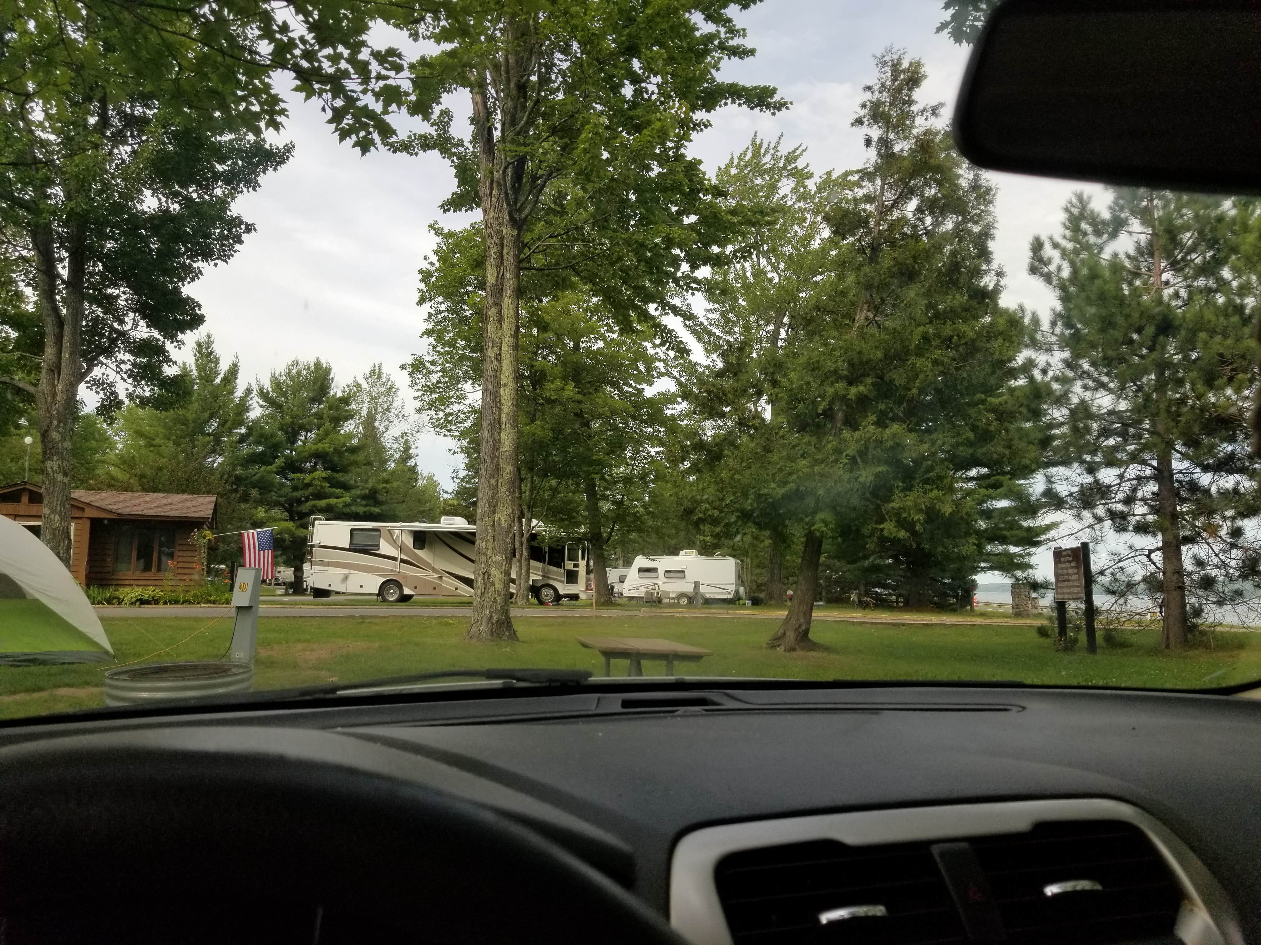 Camper submitted image from Baraga State Park Campground - 3