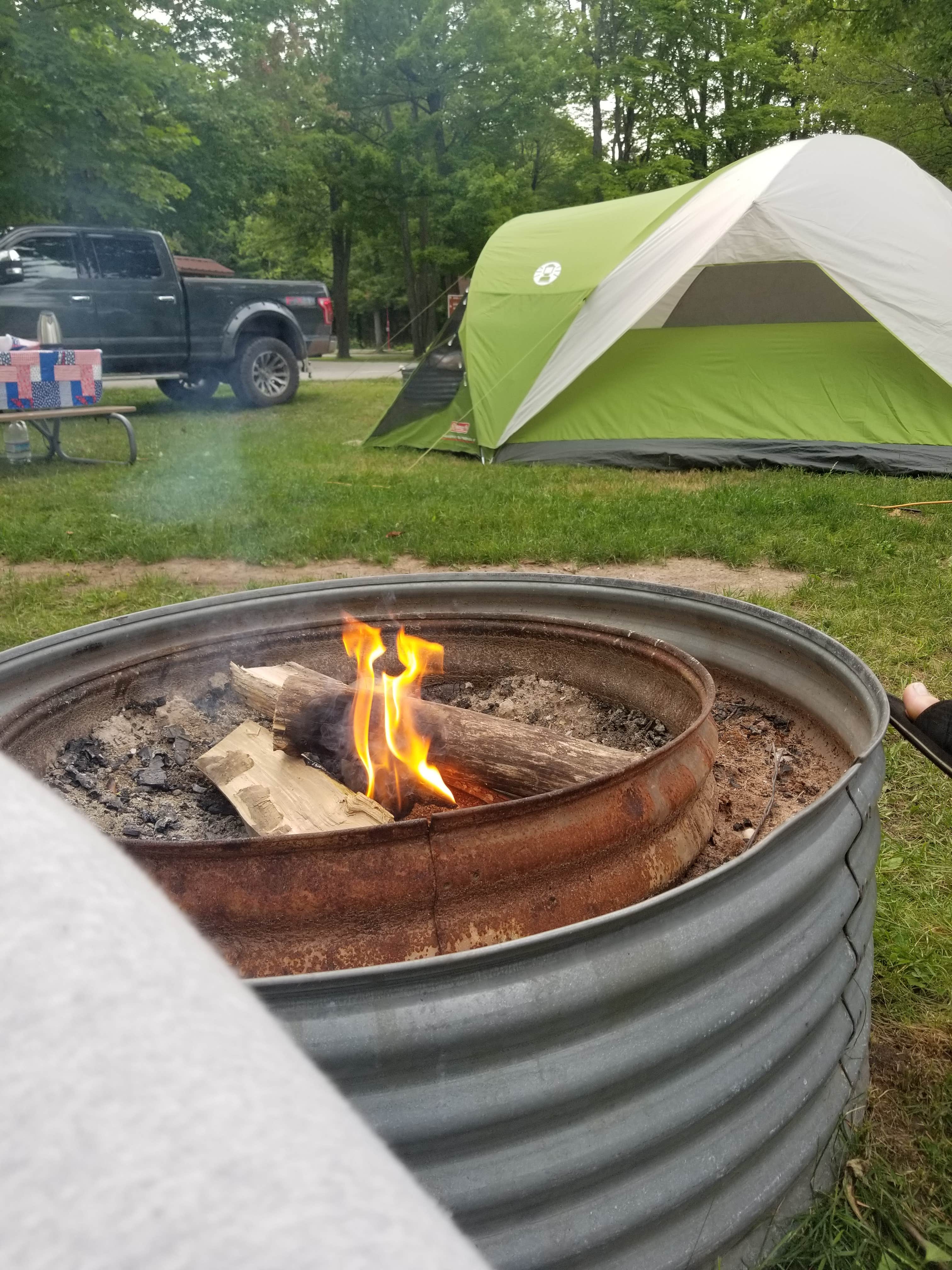 Camper submitted image from Baraga State Park Campground - 3