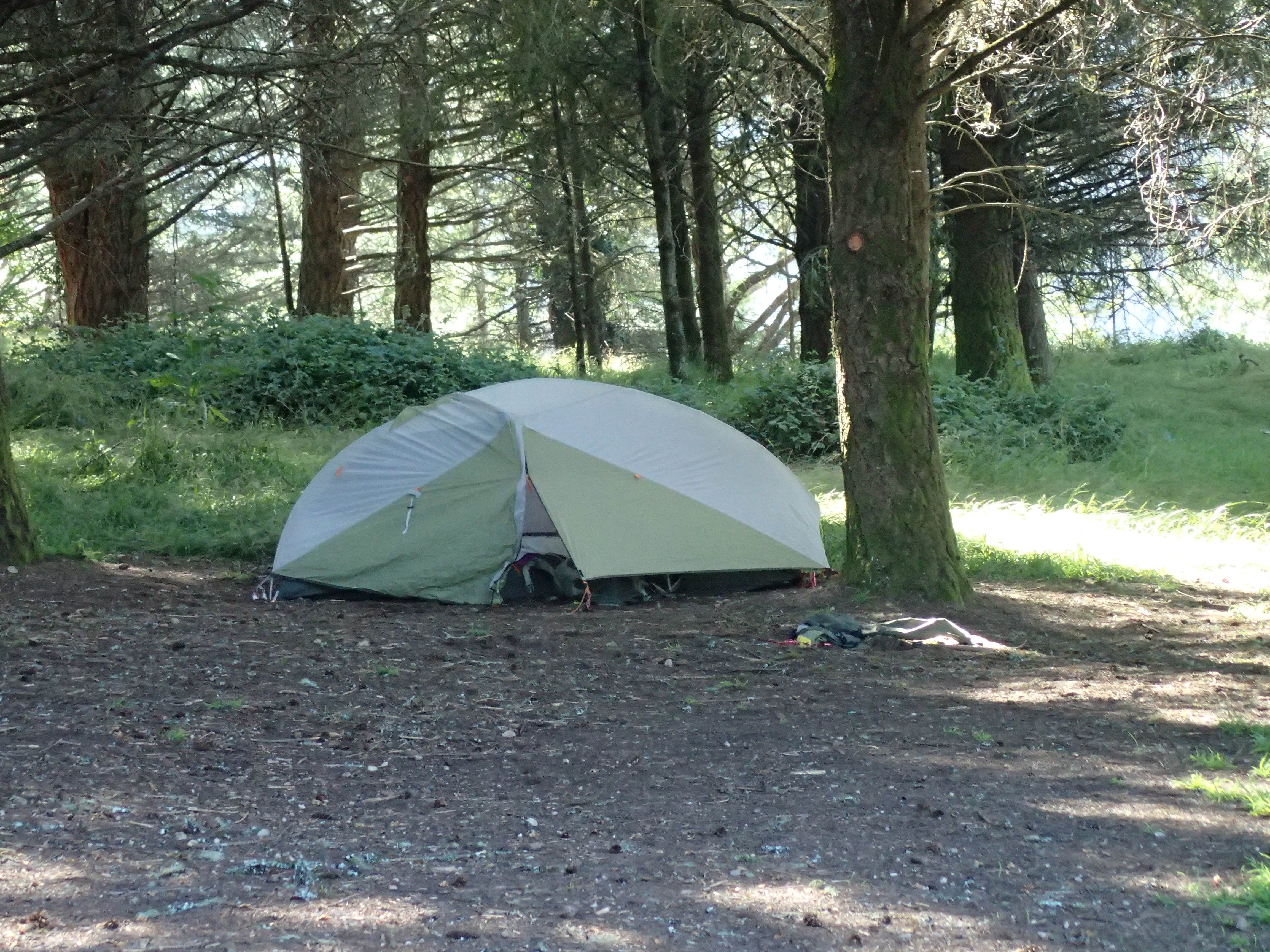 MarinMaverick's photo of tent camping at Sky Campground — Point Reyes National Seashore near St. Helena, CA