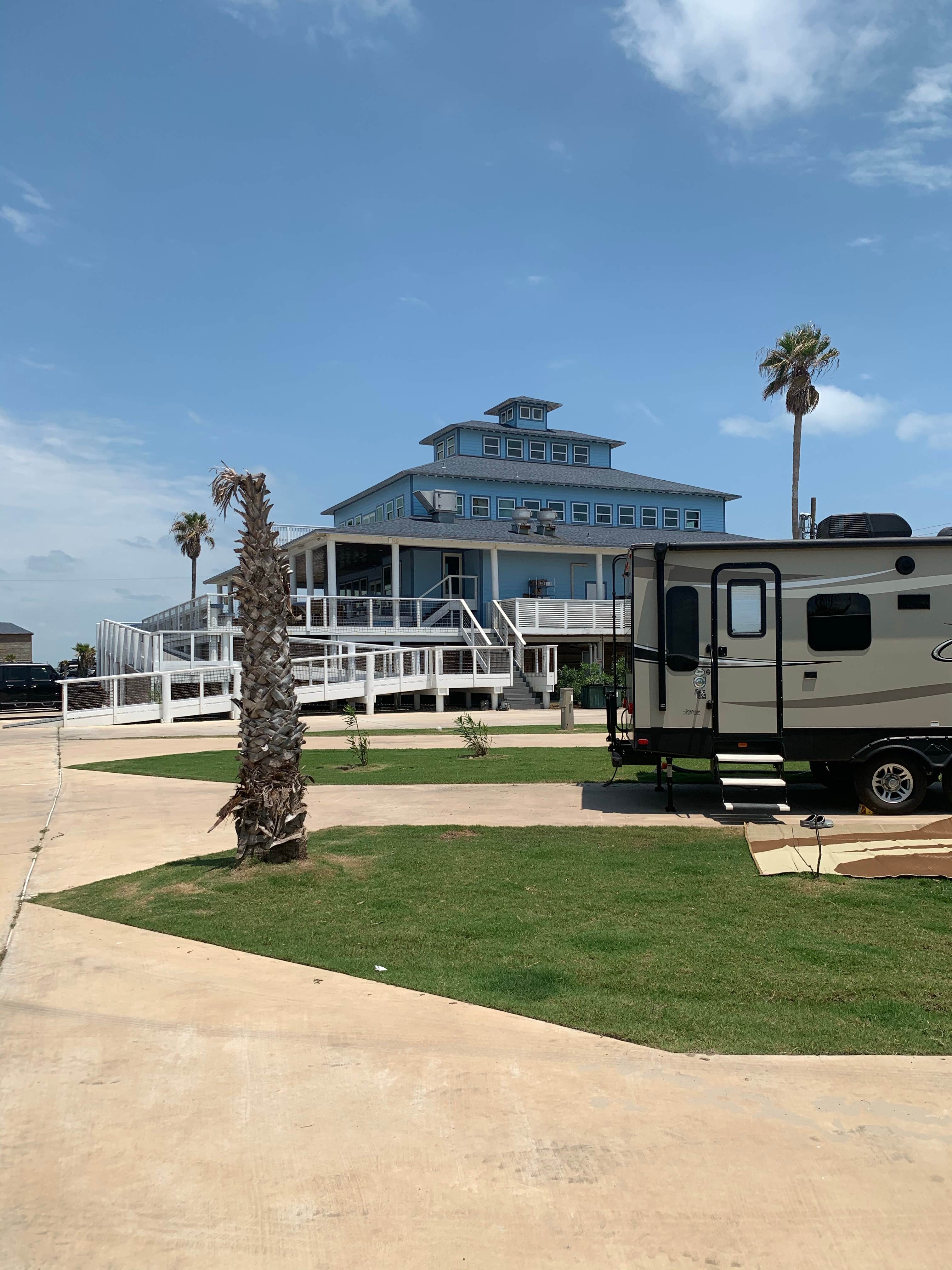 Monica S.'s photo of rv camping at Blue Water RV Resort near Lake Jackson, TX
