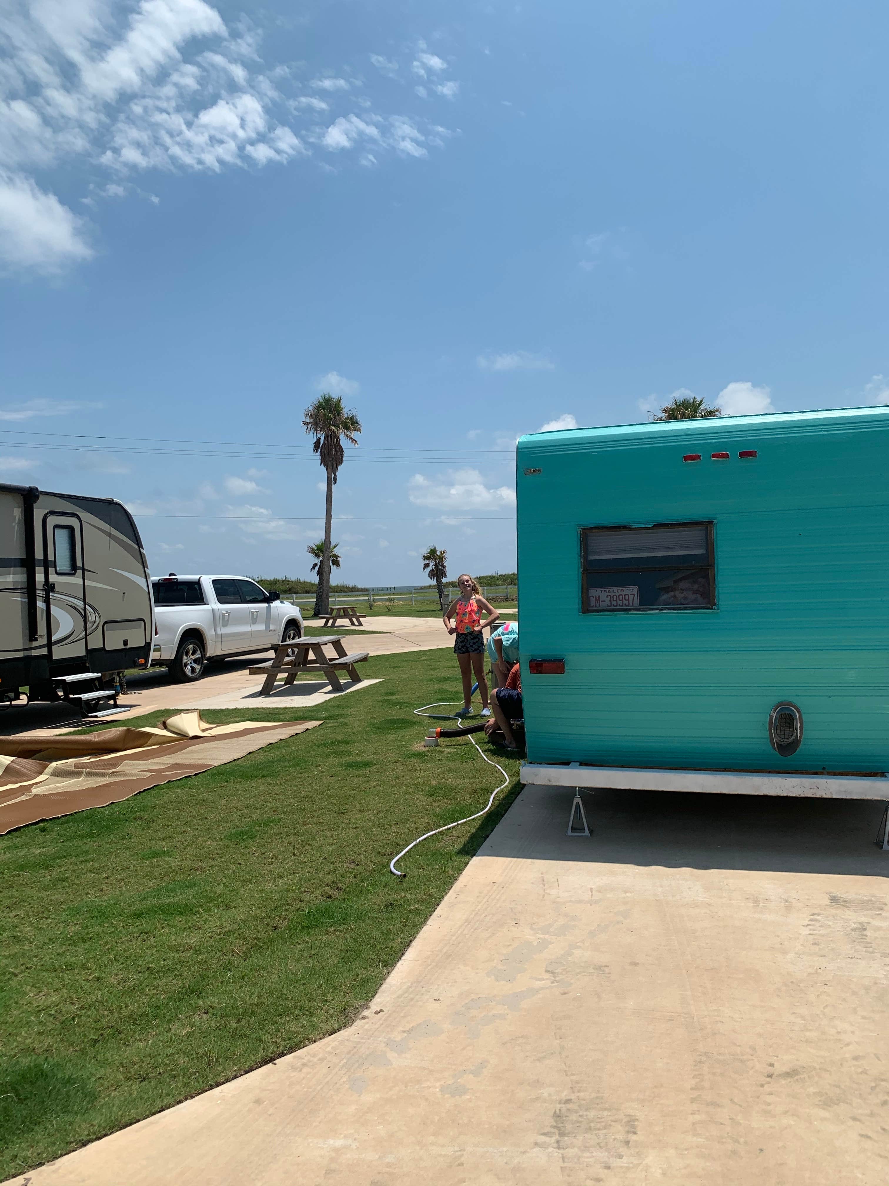 Monica S.'s photo of rv camping at Blue Water RV Resort near Freeport, TX