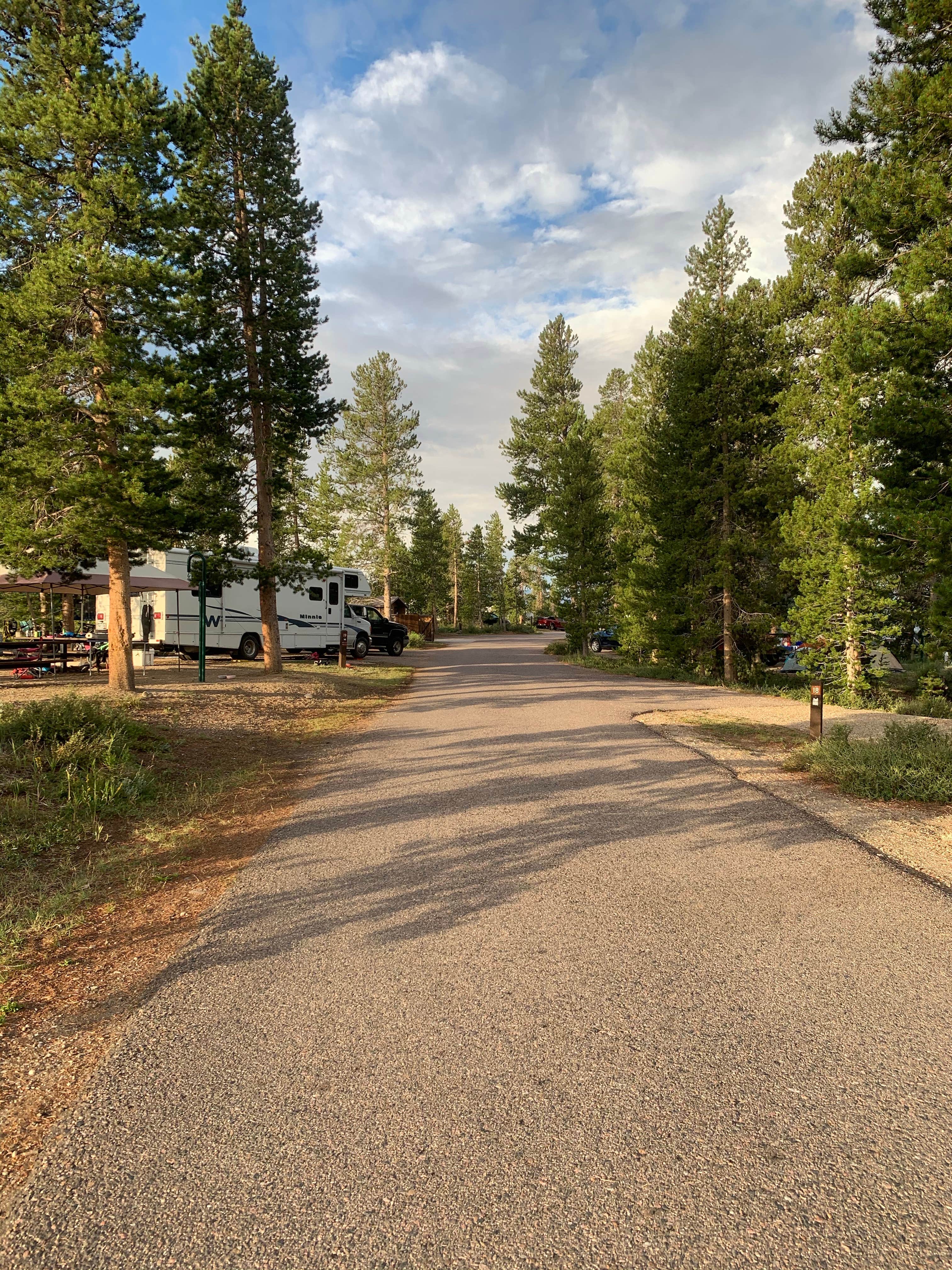 Camper-submitted photo at Sunset Point Campground near Hot Sulphur Springs, CO