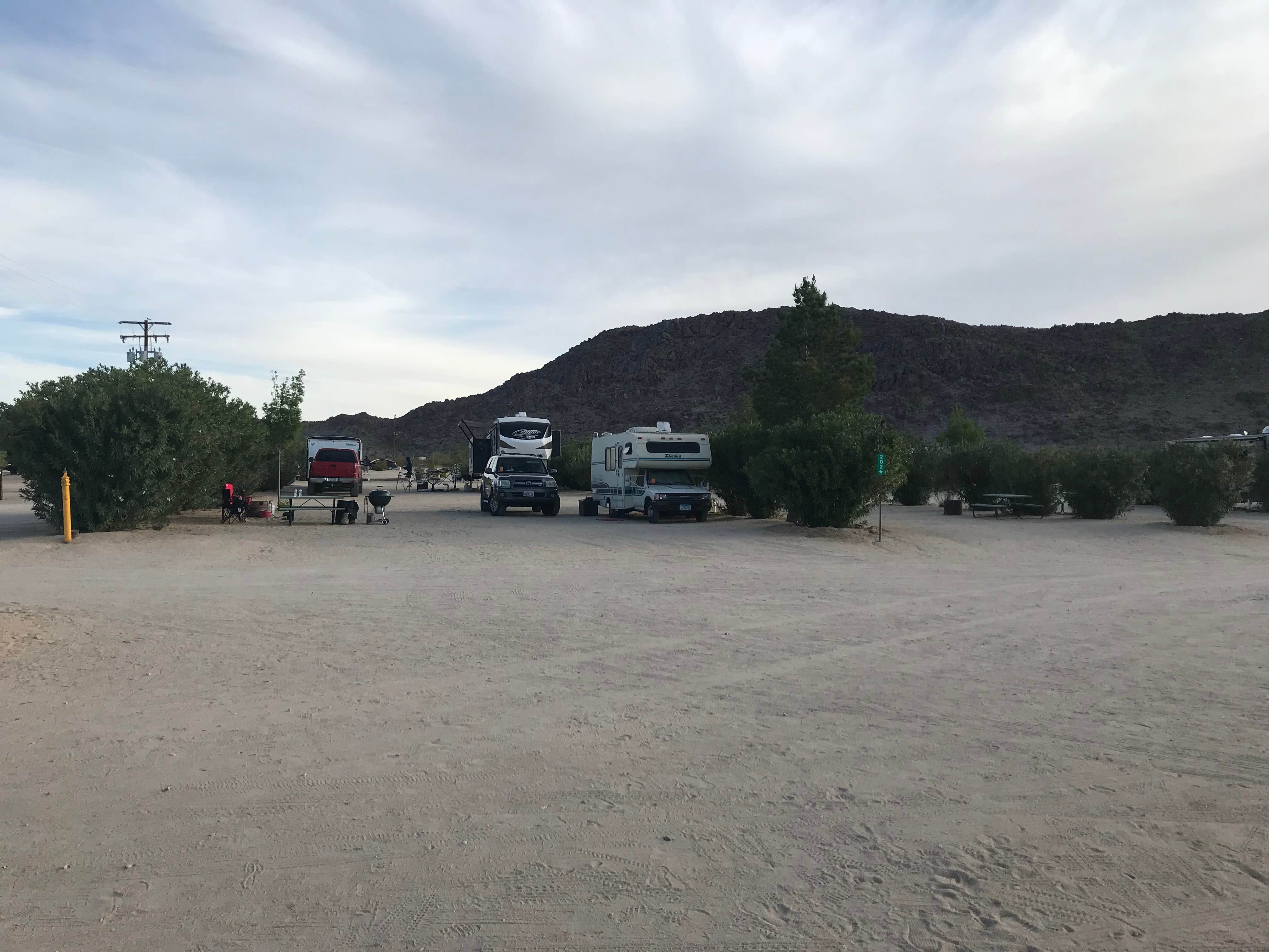 Lindy C.'s photo of rv camping at Joshua Tree Lake RV & Campground near Joshua Tree National Park