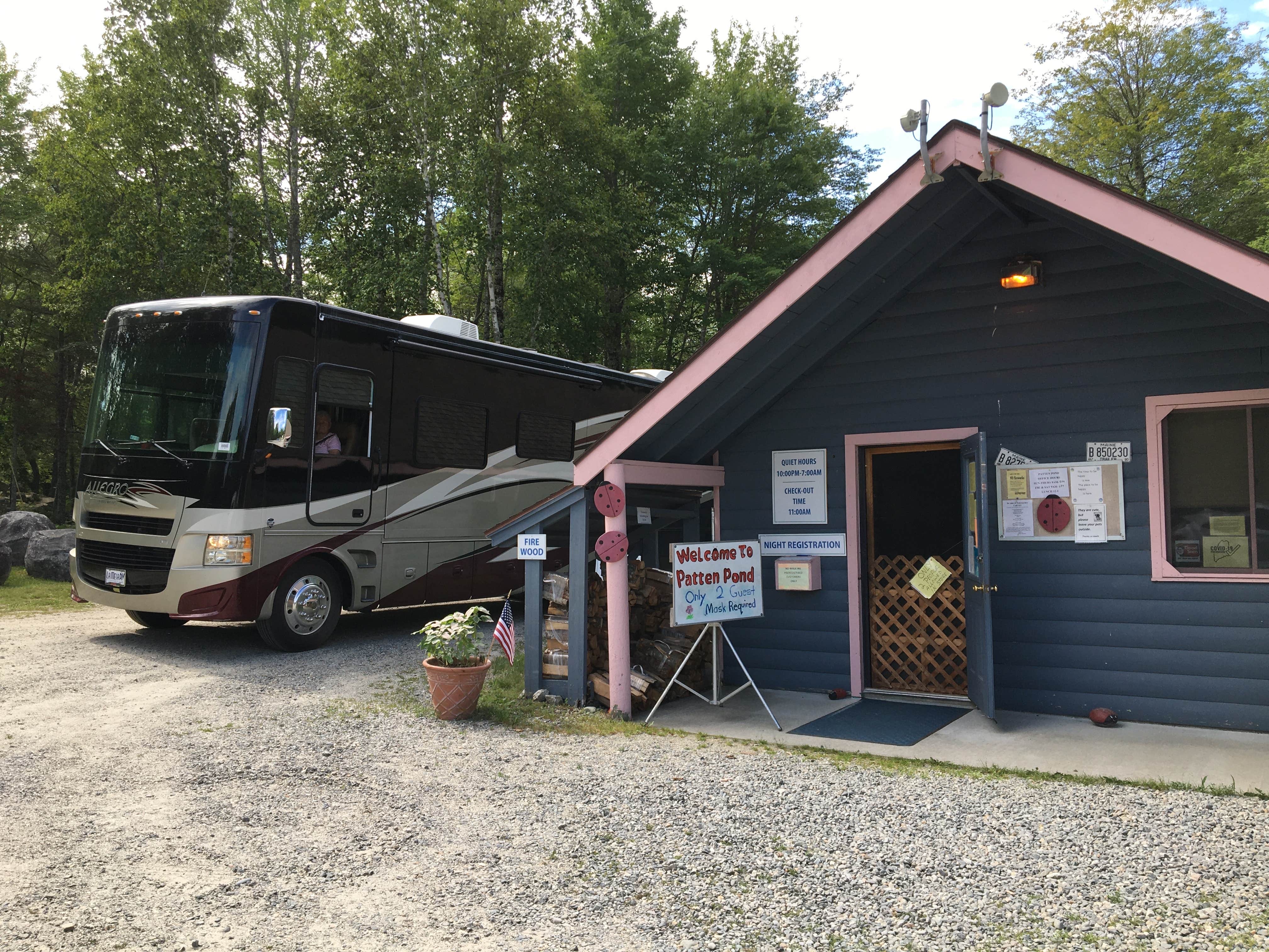 Donna A.'s photo of rv camping at Patten Pond Camping Resort near Lamoine, ME