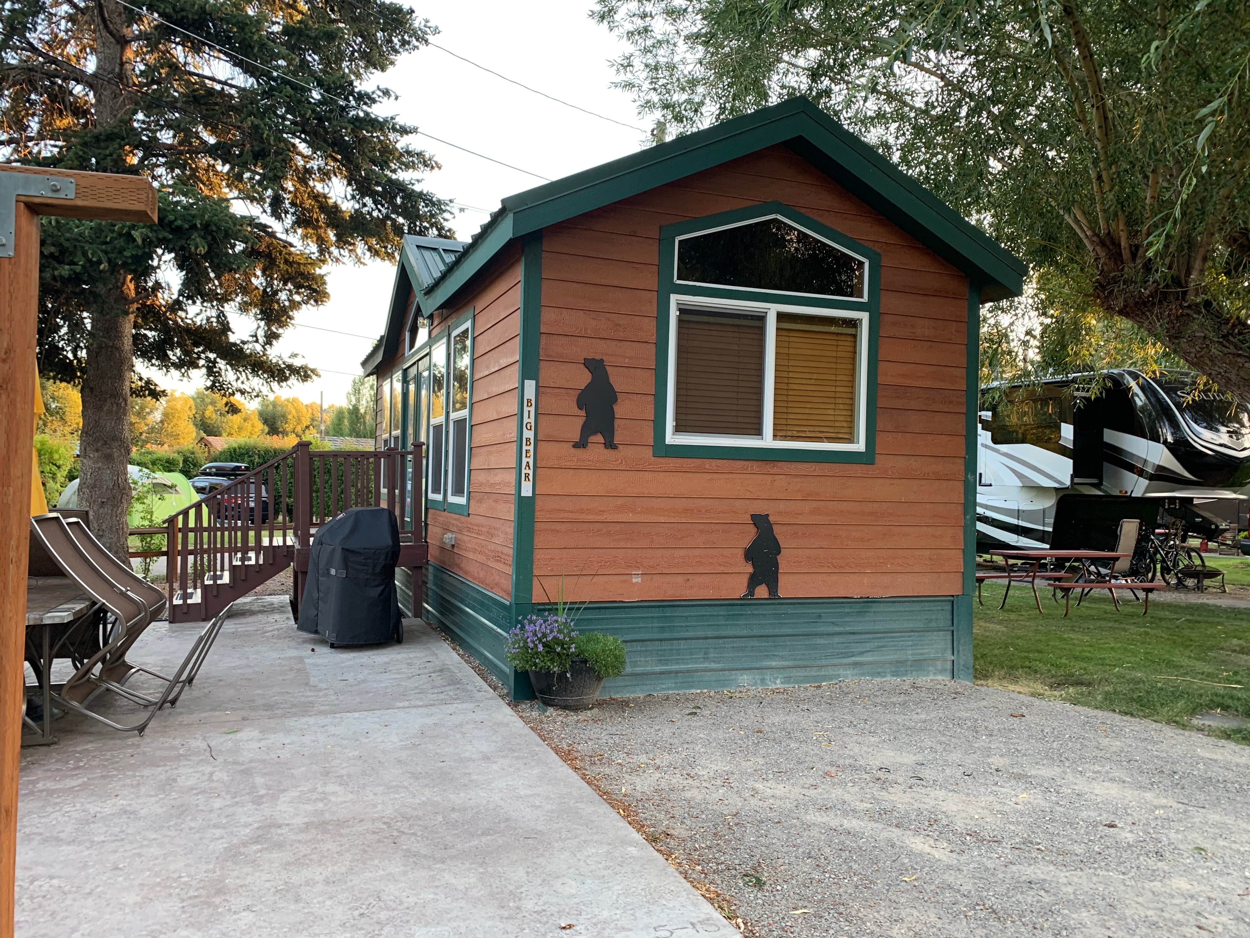 Craig L.'s photo of glamping accommodations at Missoula KOA Holiday in Montana