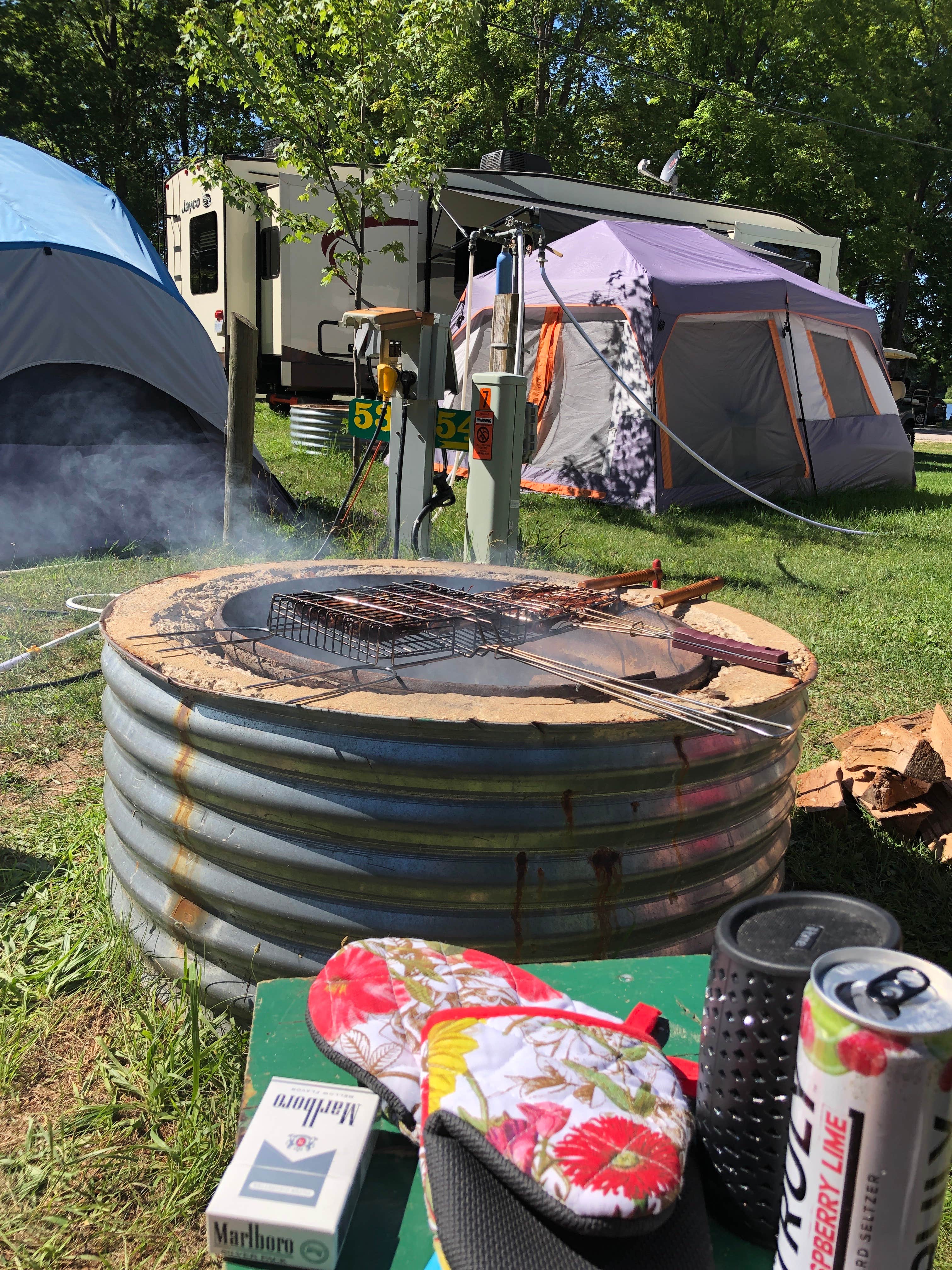 Amie R.'s photo at Lake Billings RV Park & Campground near Lake City, MI