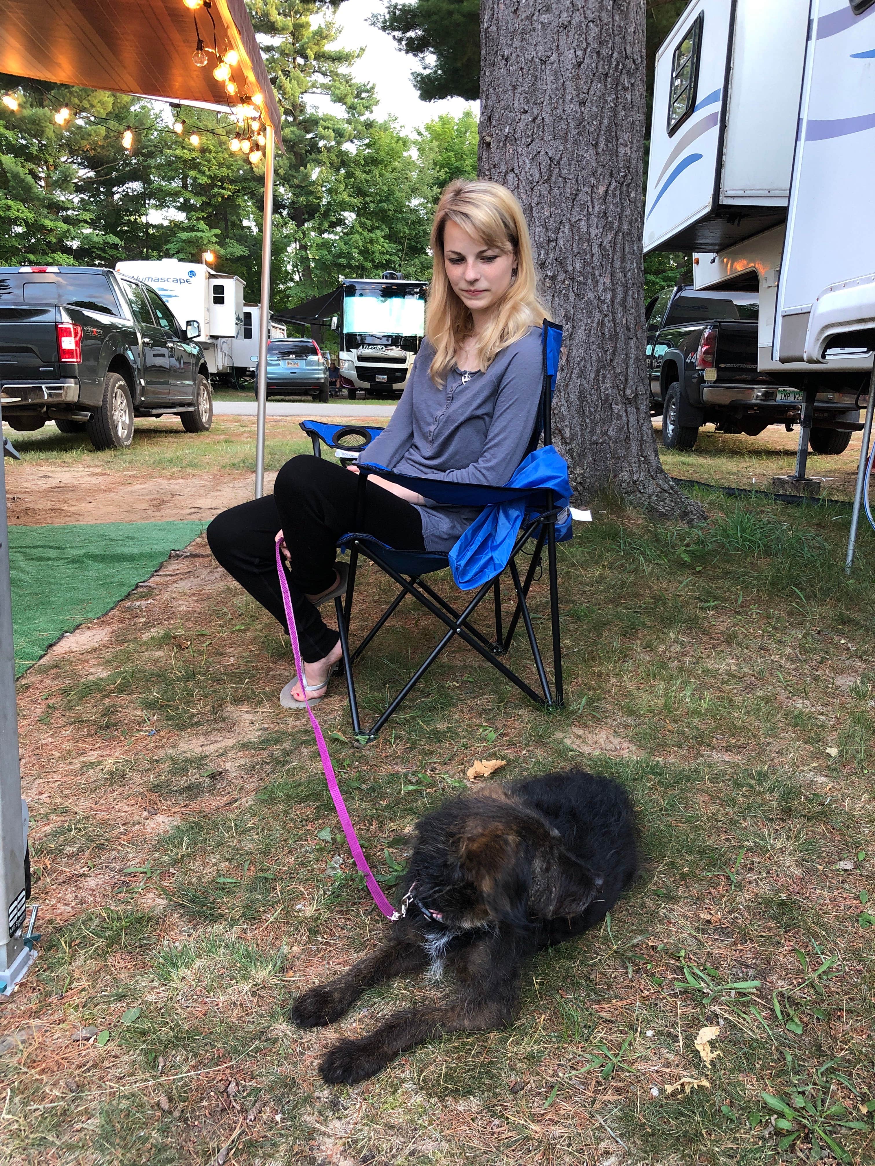 Camper-submitted photo at Lake Billings RV Park & Campground near Lake City, MI