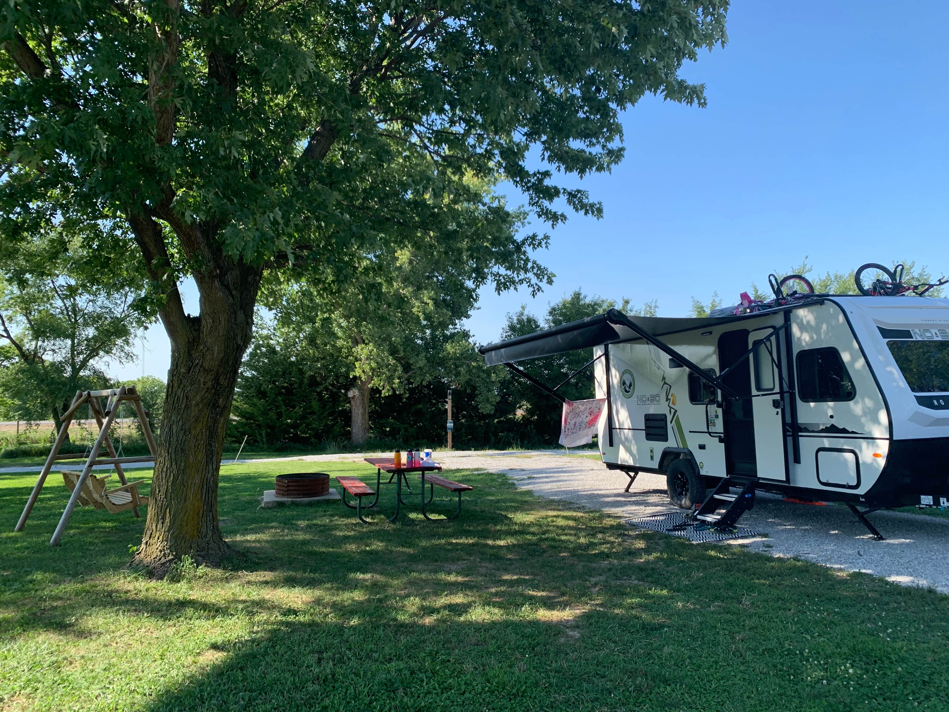 Ash B.'s photo at Double Nickel Campground near Fairbury, NE