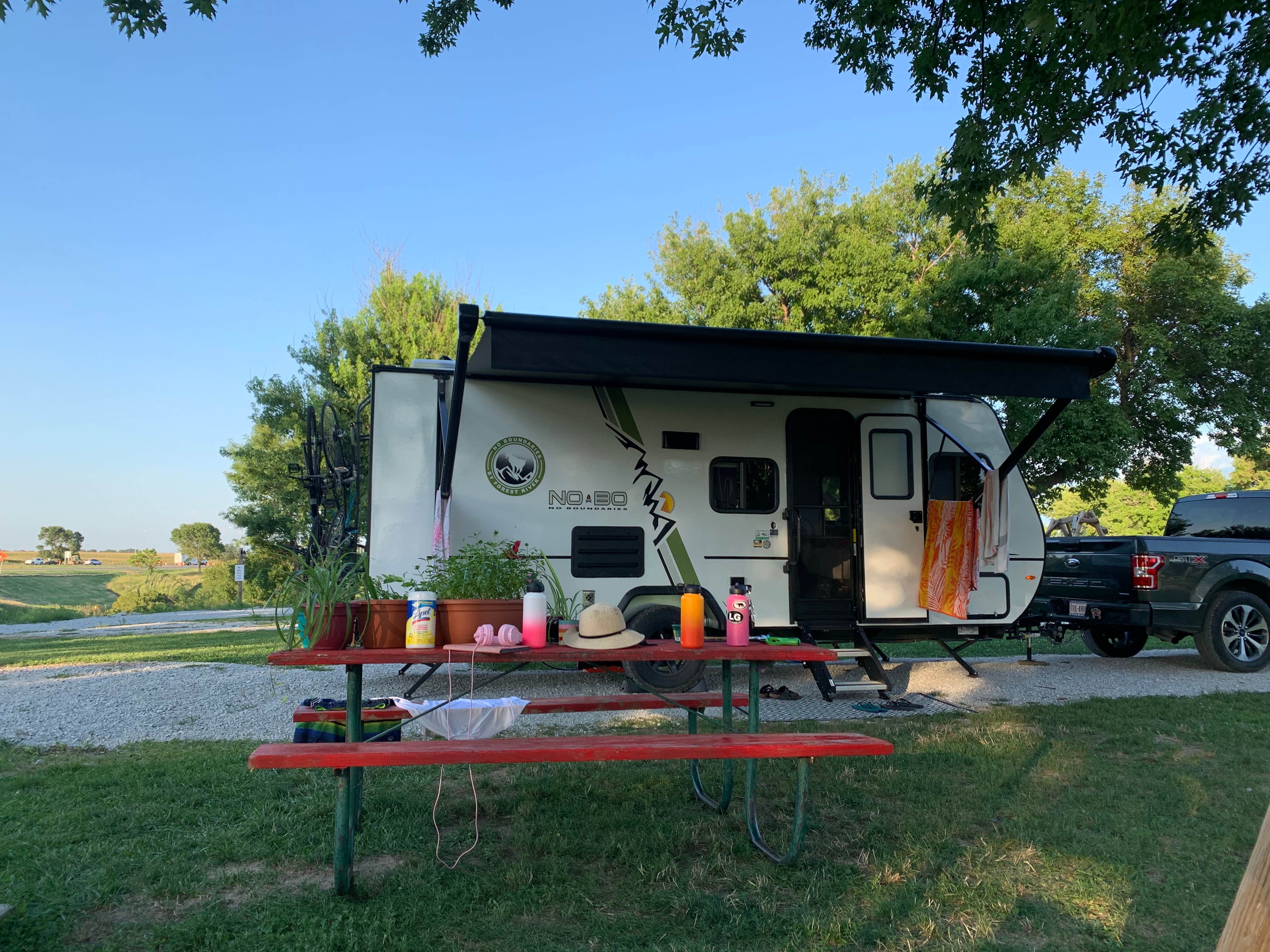 Ash B.'s photo at Double Nickel Campground near Grand Island, NE