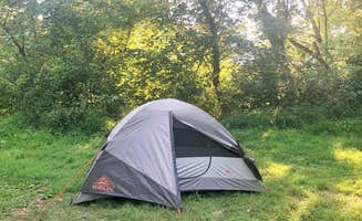 Michelle N.'s photo of tent camping at Antietam Creek Campground — Chesapeake and Ohio Canal National Historical Park near Frederick, MD