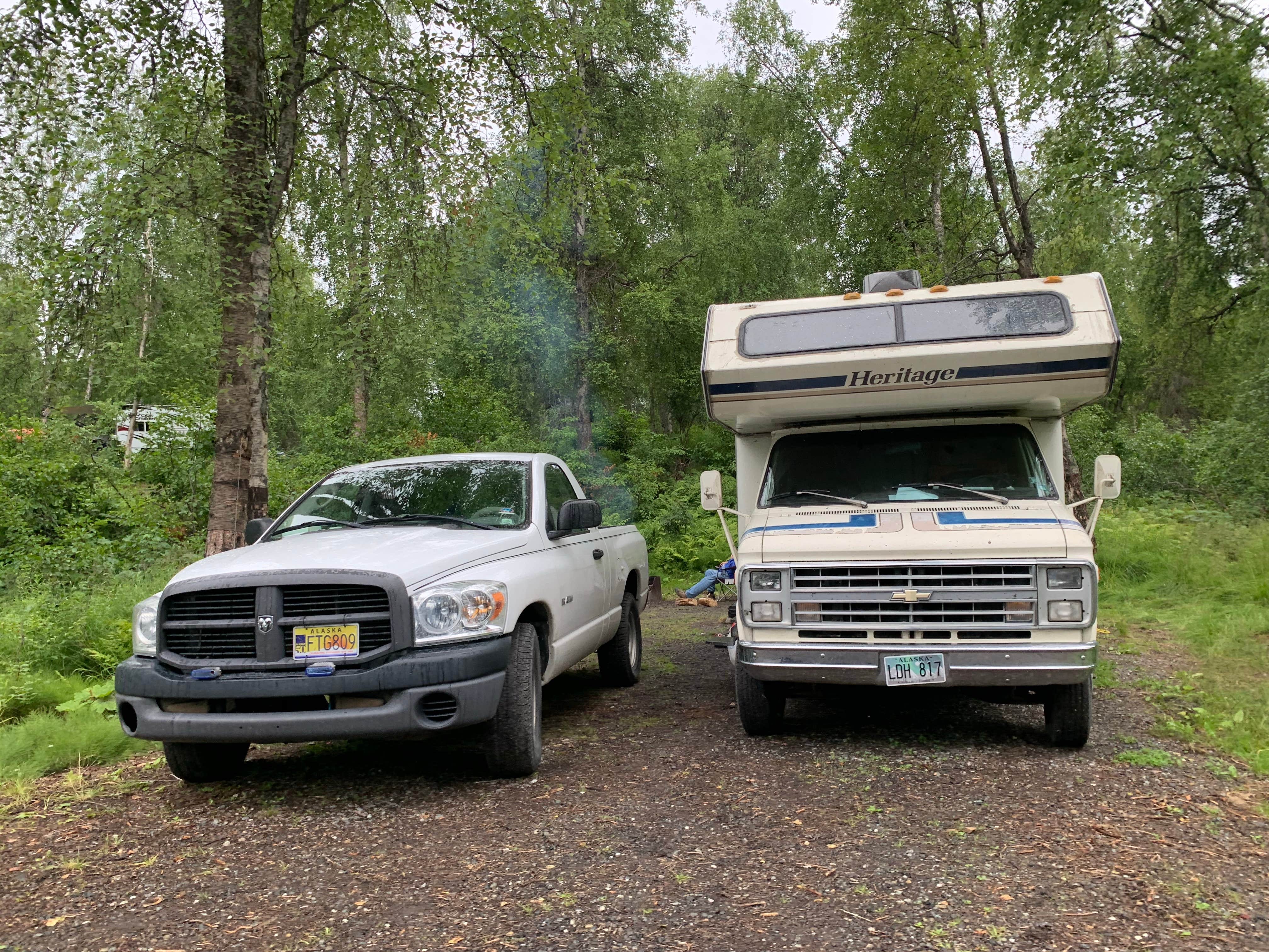 Tanya B.'s photo of rv camping at Nancy Lake State Recreation Site Campground near Talkeetna, AK