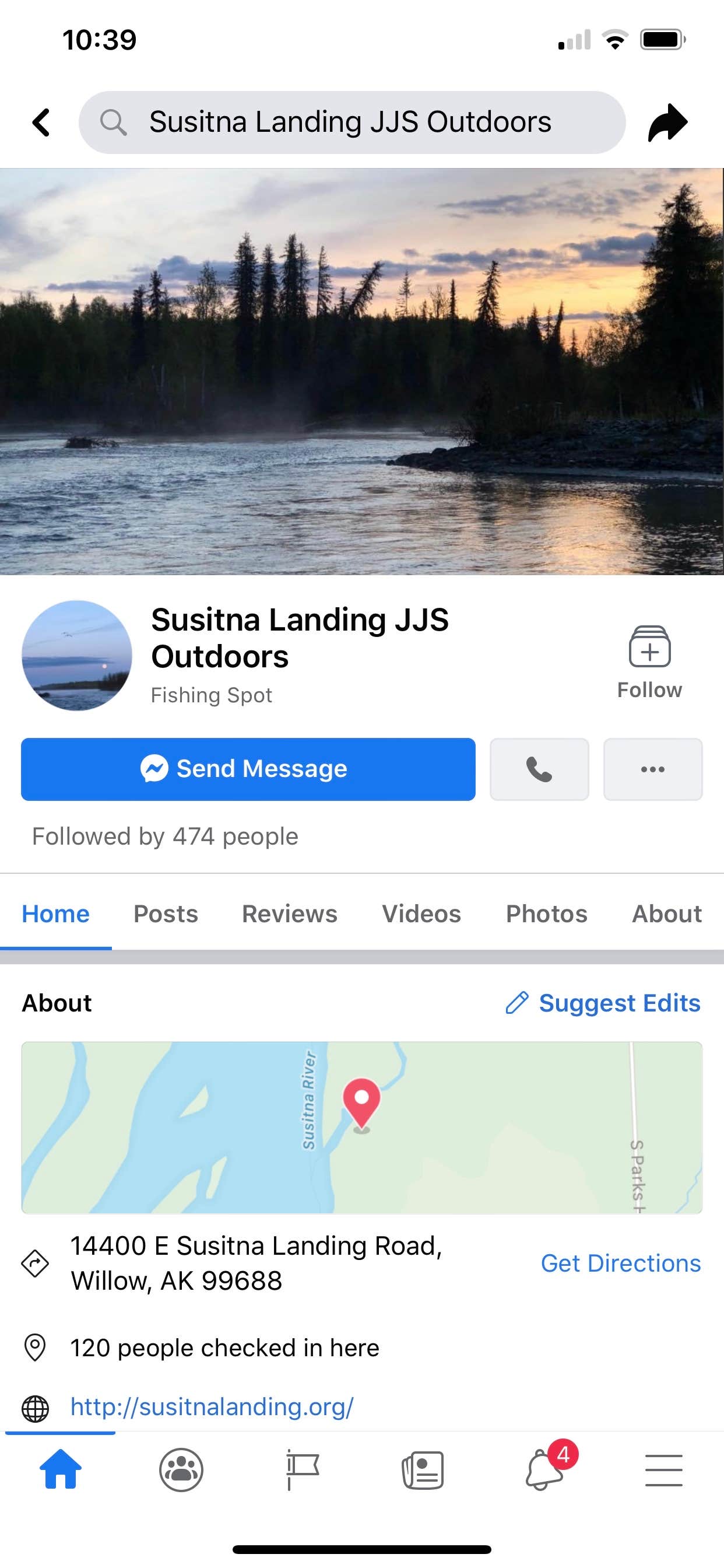 Camper submitted image from Susitna Landing Boat Launch & Campground - 5