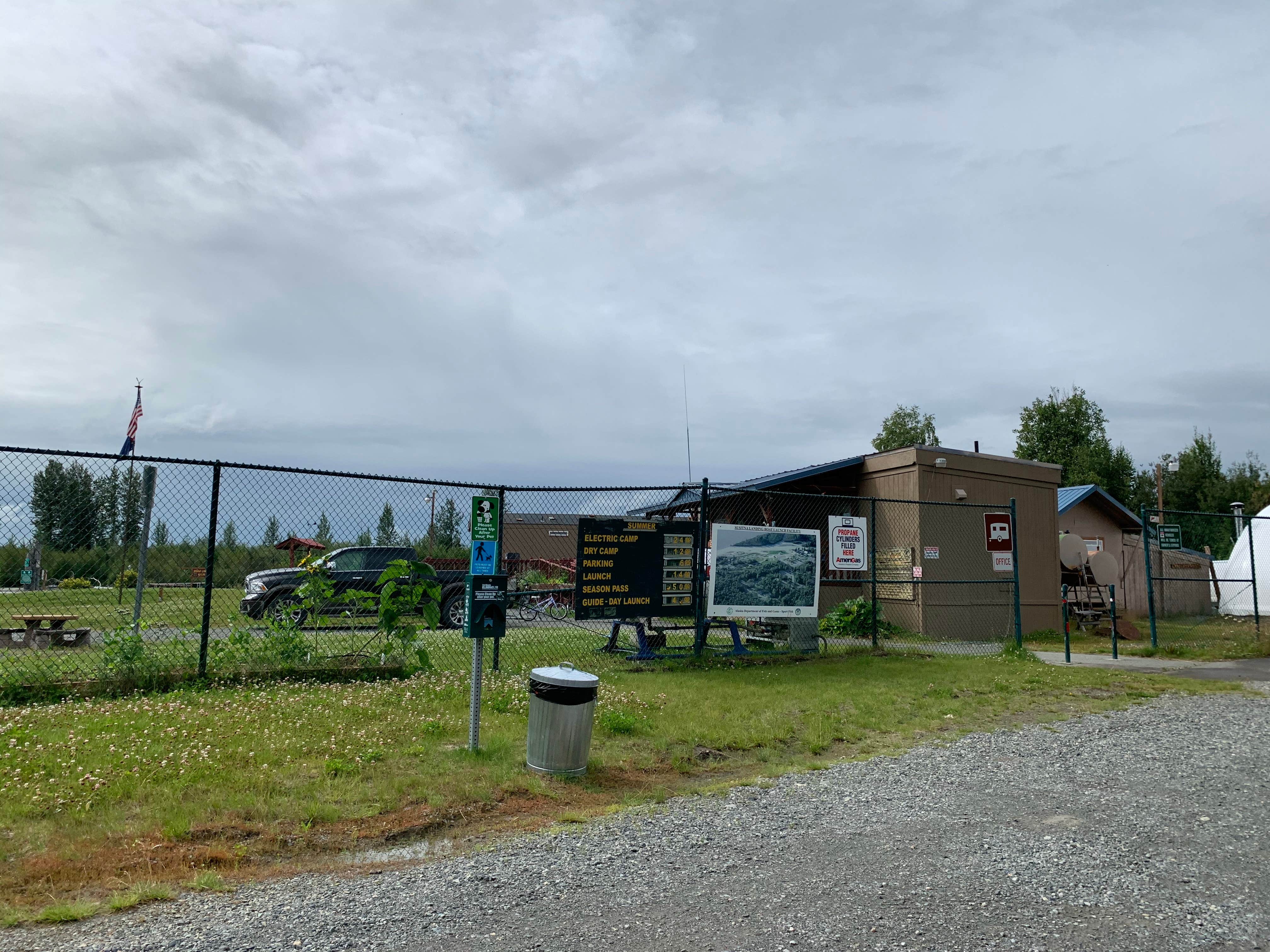 Camper-submitted photo at Susitna Landing Boat Launch & Campground near Wasilla, AK