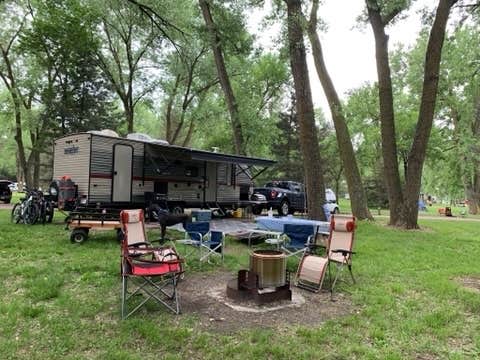 Camper-submitted photo at Chief White Crane Recreation Area near Niobrara, NE