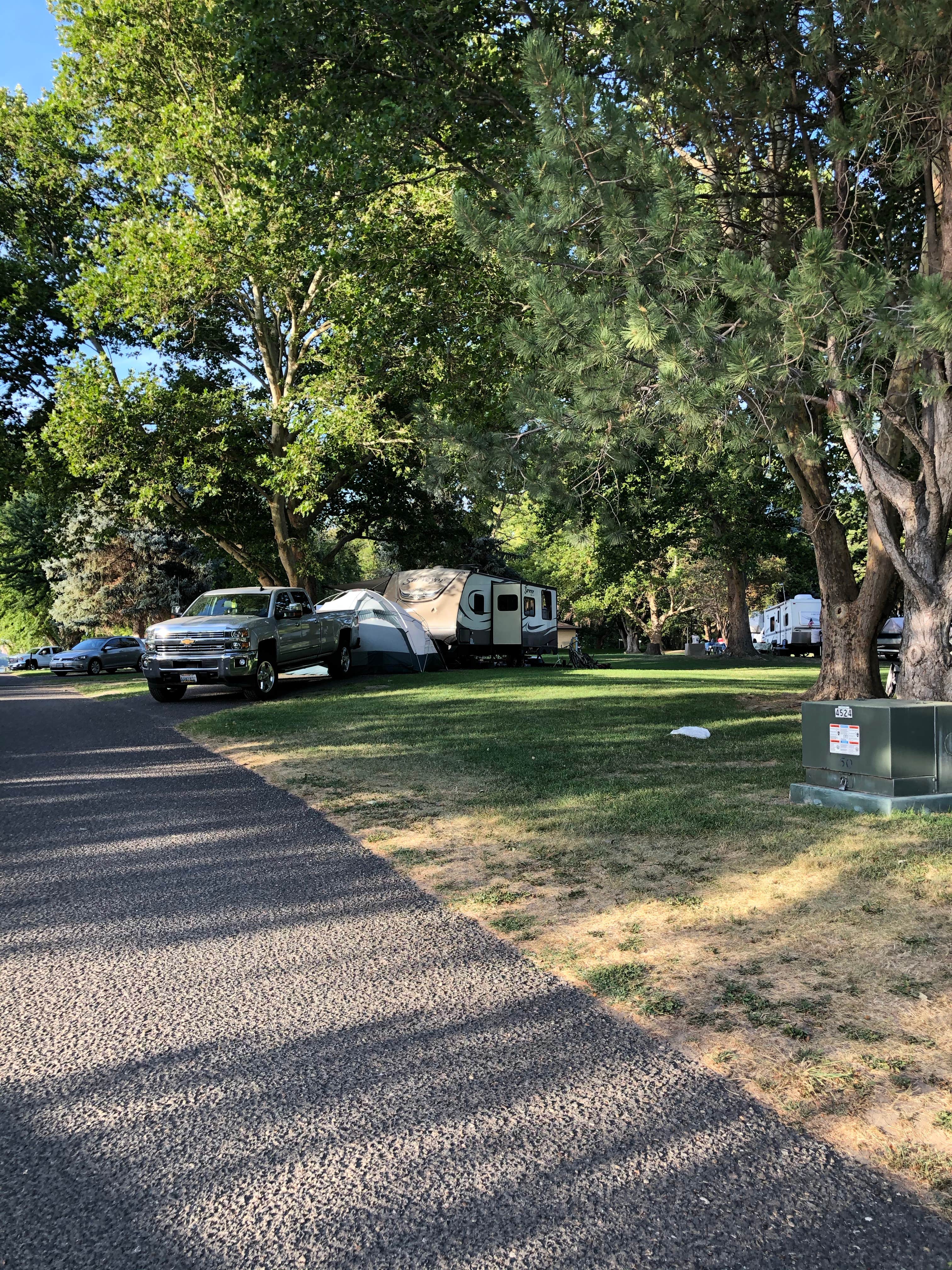 Camper-submitted photo at Charbonneau Park near Burbank, WA