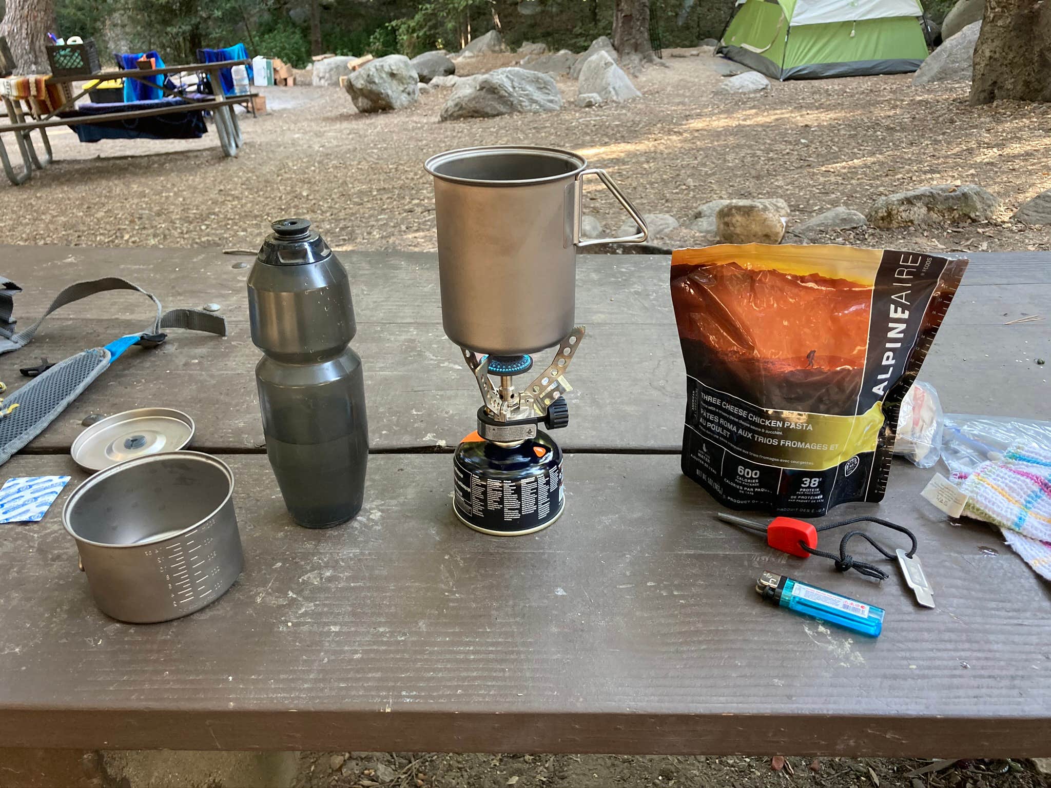 Jeff B.'s photo of tent camping at Millard Trail Campground near Sunset Beach, CA