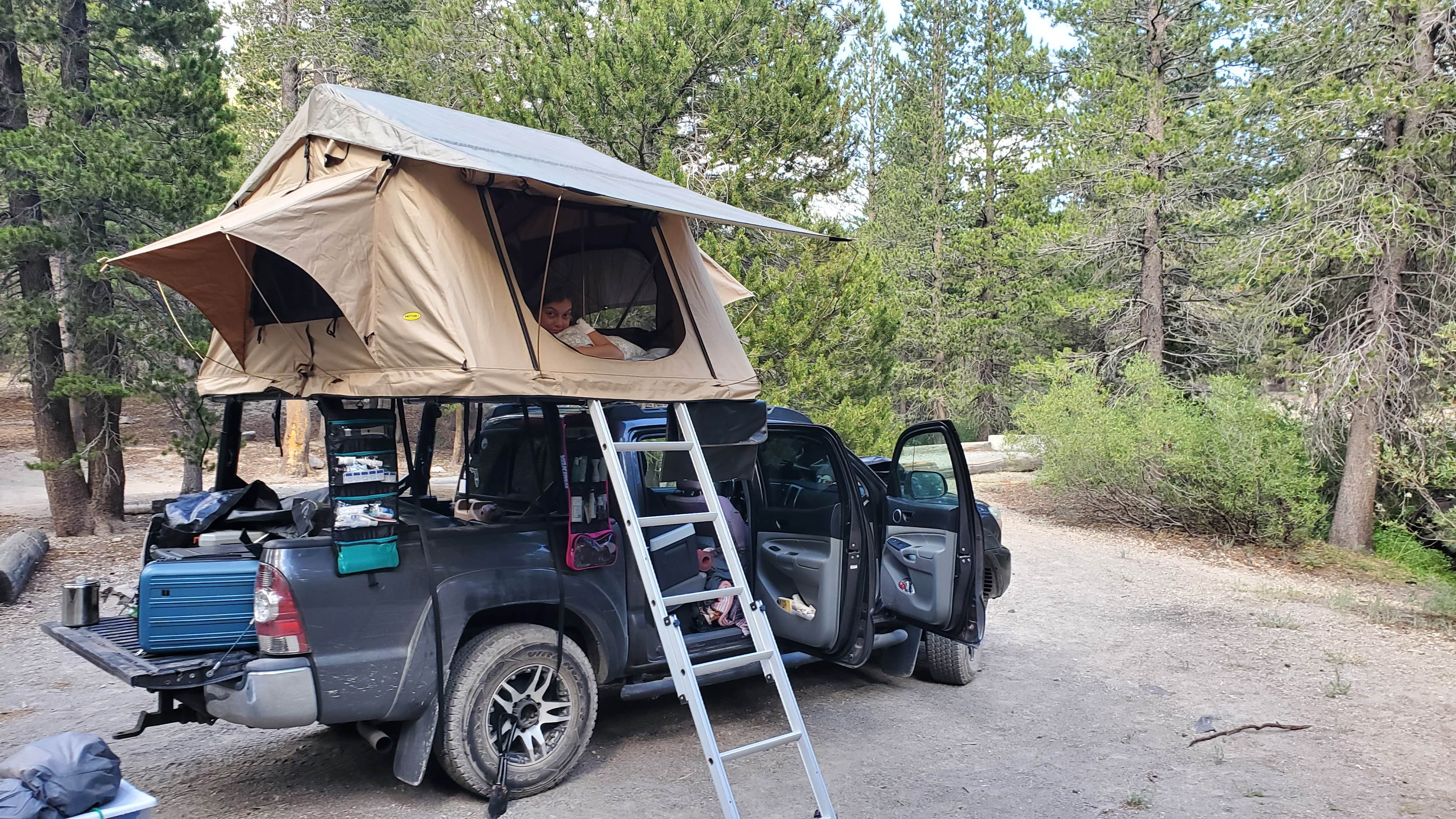 Marc H.'s photo of a dispersed camping area at Upper Deadman Creek near Lee Vining, CA