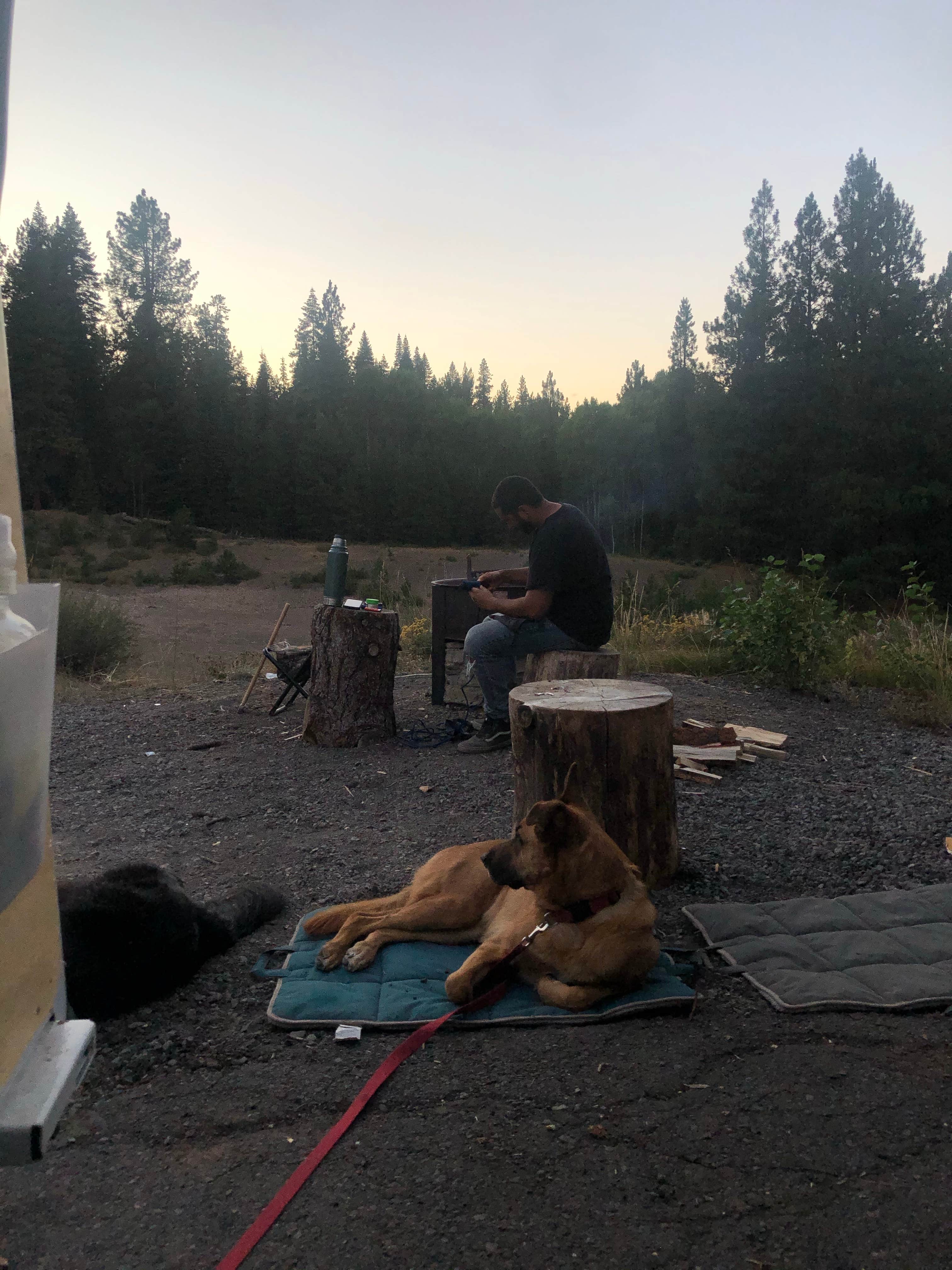 Camper-submitted photo at Annie Creek Sno-Park near Prospect, OR