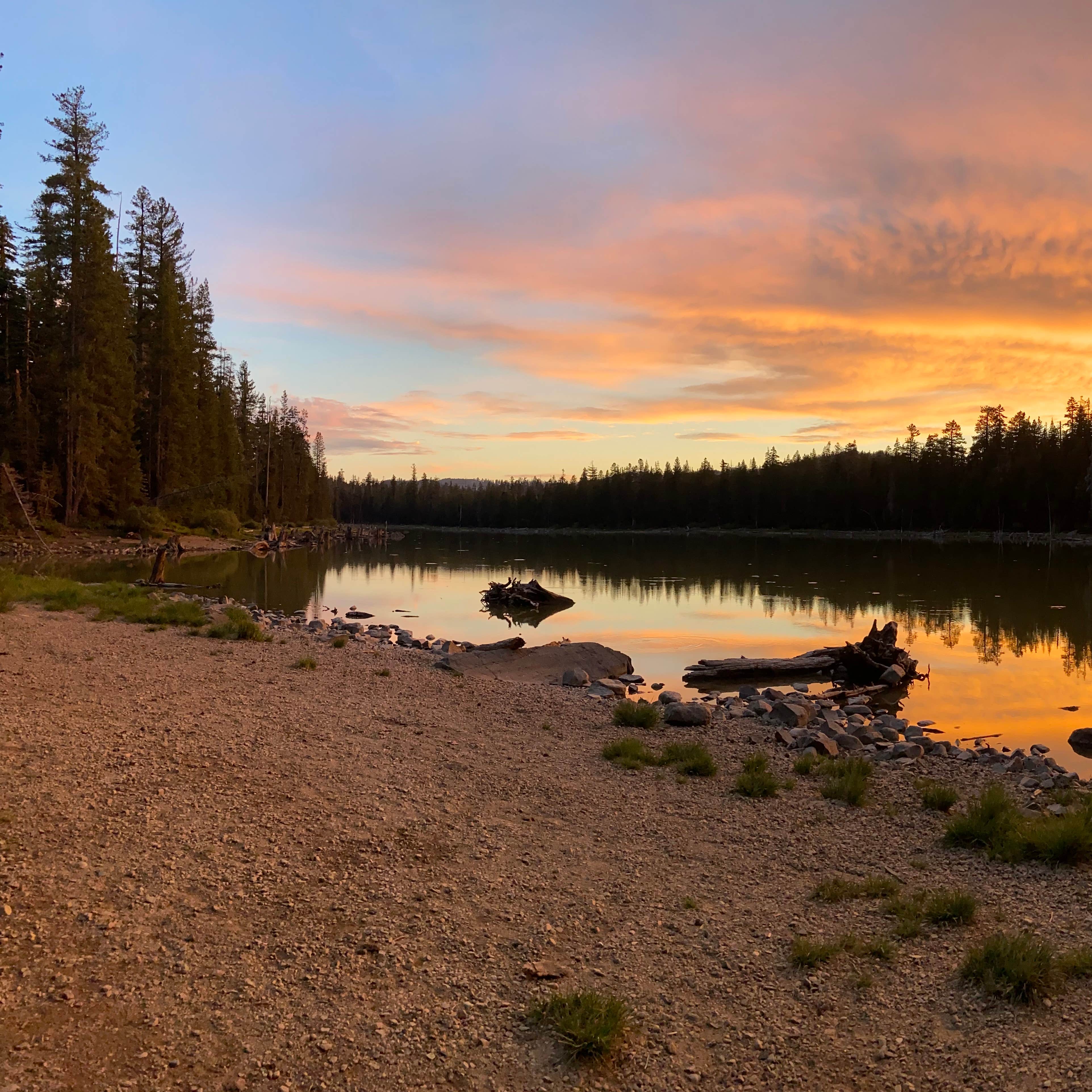 Snag Lake Campground Camping, Calpine, CA