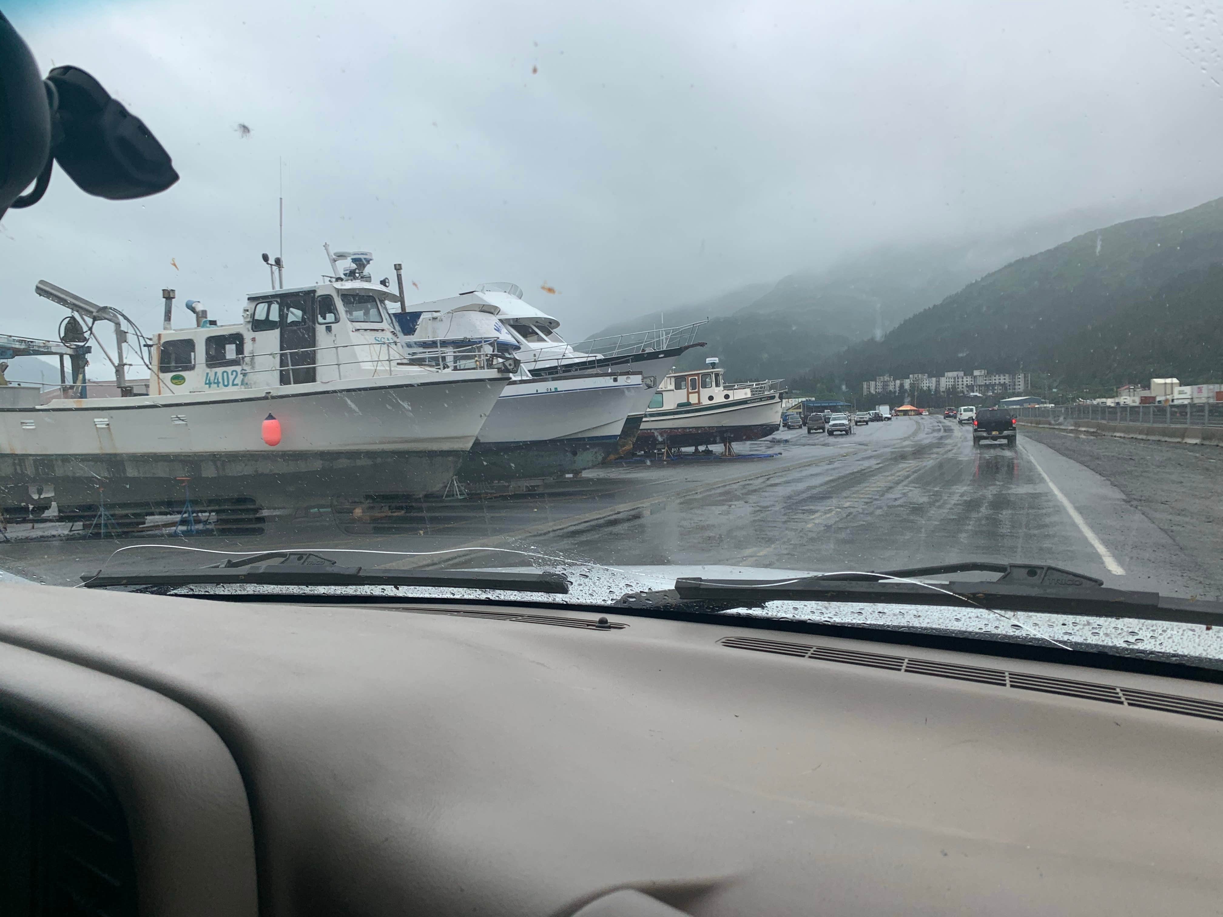 Camper-submitted photo at Whitter Parking and Camping near Whittier, AK