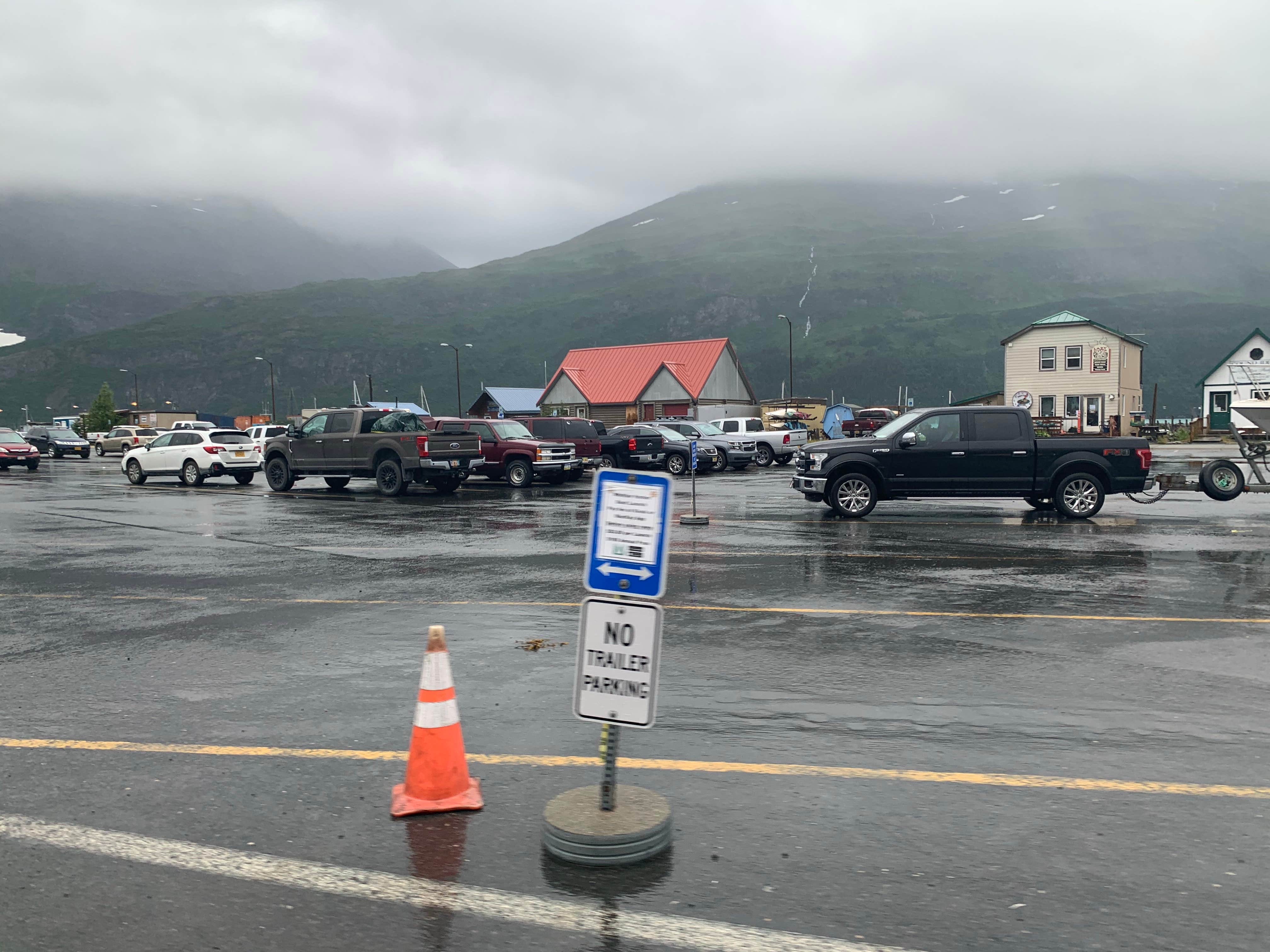 Camper-submitted photo at Whitter Parking and Camping near Whittier, AK