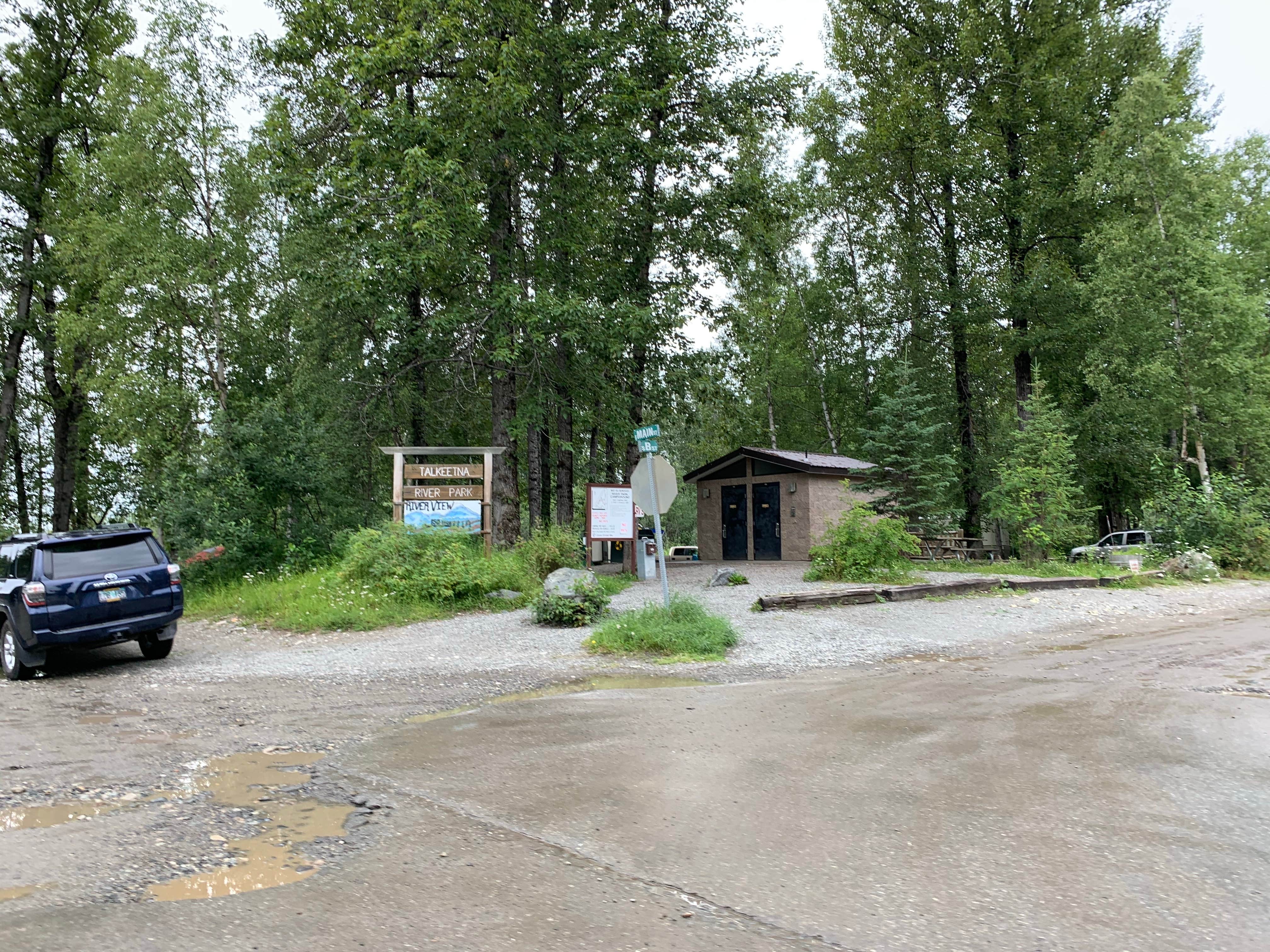 Camper-submitted photo at River Park Campground - May-Su Borough near Talkeetna, AK