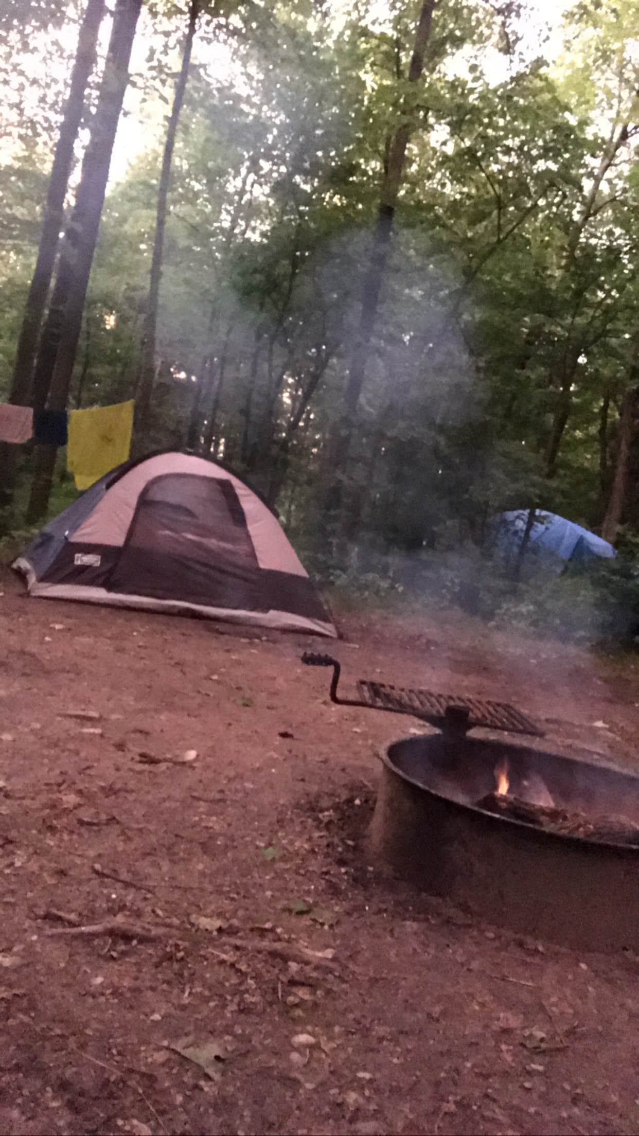 Jess R.'s photo at North Nicolet Bay Campground — Peninsula State Park near Ellison Bay, WI