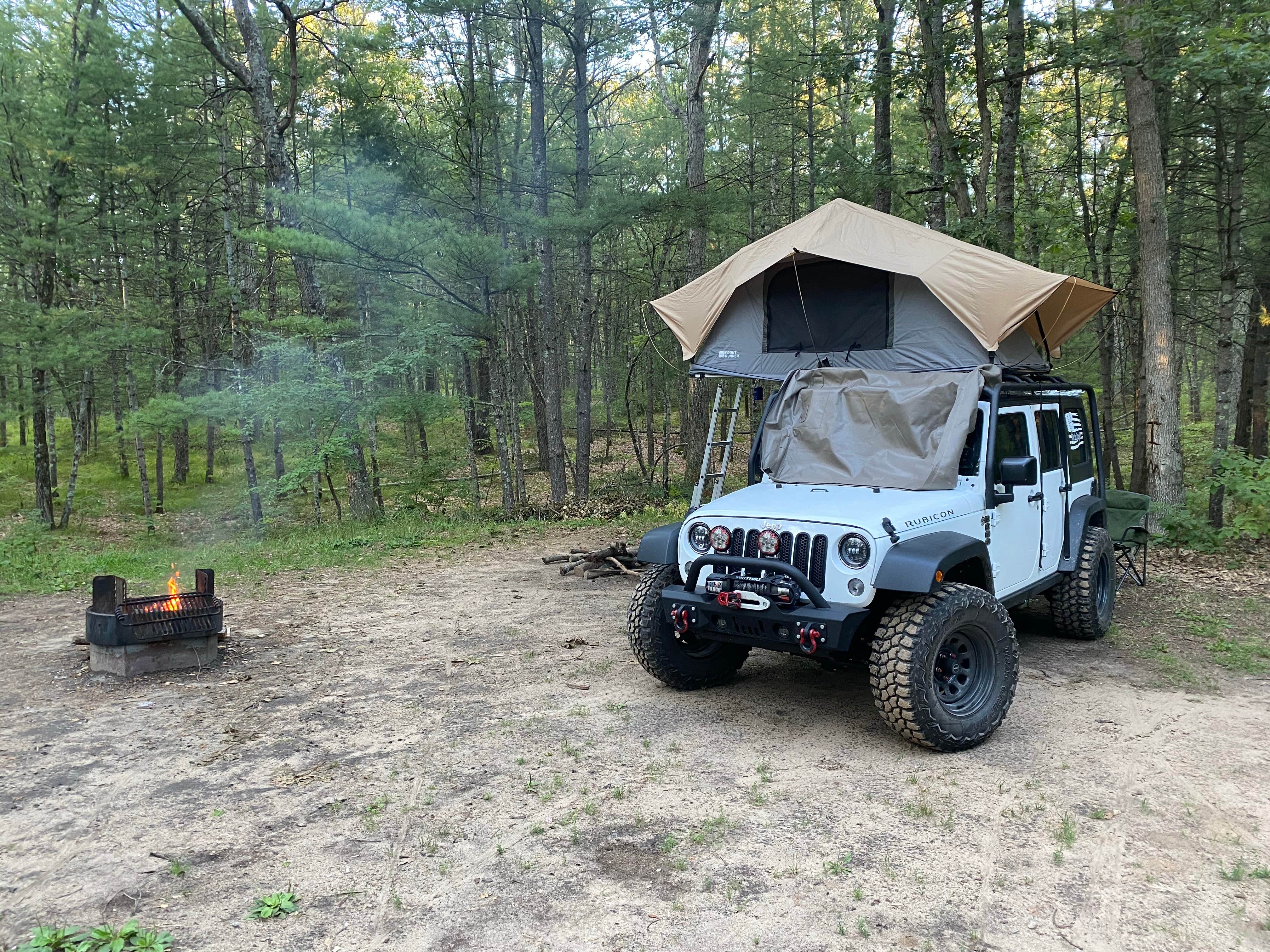 Camper-submitted photo at Shelley Lake Campground near Hesperia, MI