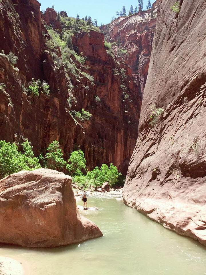 Camper-submitted photo at Zion Canyon Campground near Rockville, UT