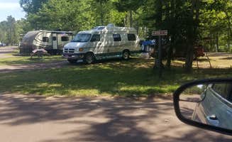 Lydia T.'s photo of rv camping at Fort Wilkins Historic State Park Campground near Houghton, MI