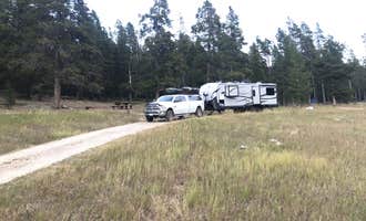 Camping near Leigh Creek RV Dump Station: Doyle Creek Campground, Ten Sleep, Wyoming