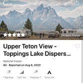 Review photo of Toppings Lake in Bridger-Teton National Forest by canyongirl100  , August 14, 2020