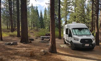 Berton M.'s photo of rv camping at Sherwin Creek near Devils Postpile National Monument