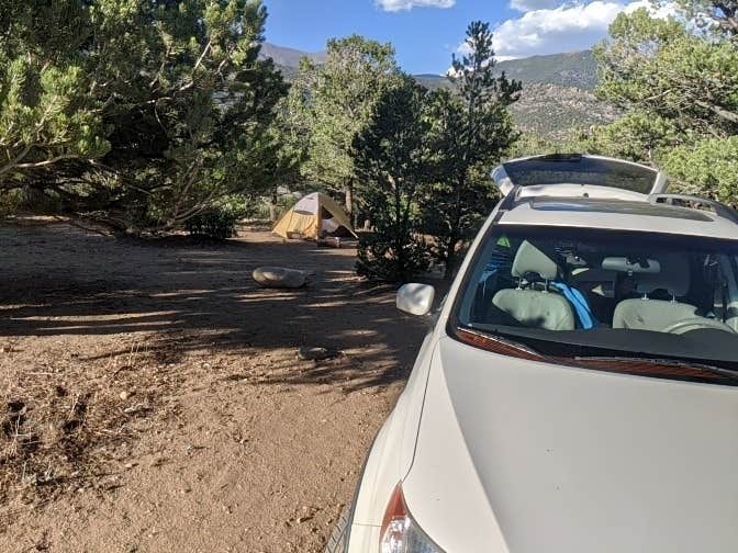 Dave L.'s photo of a dispersed camping area at Wedge Overlook near Orangeville, UT