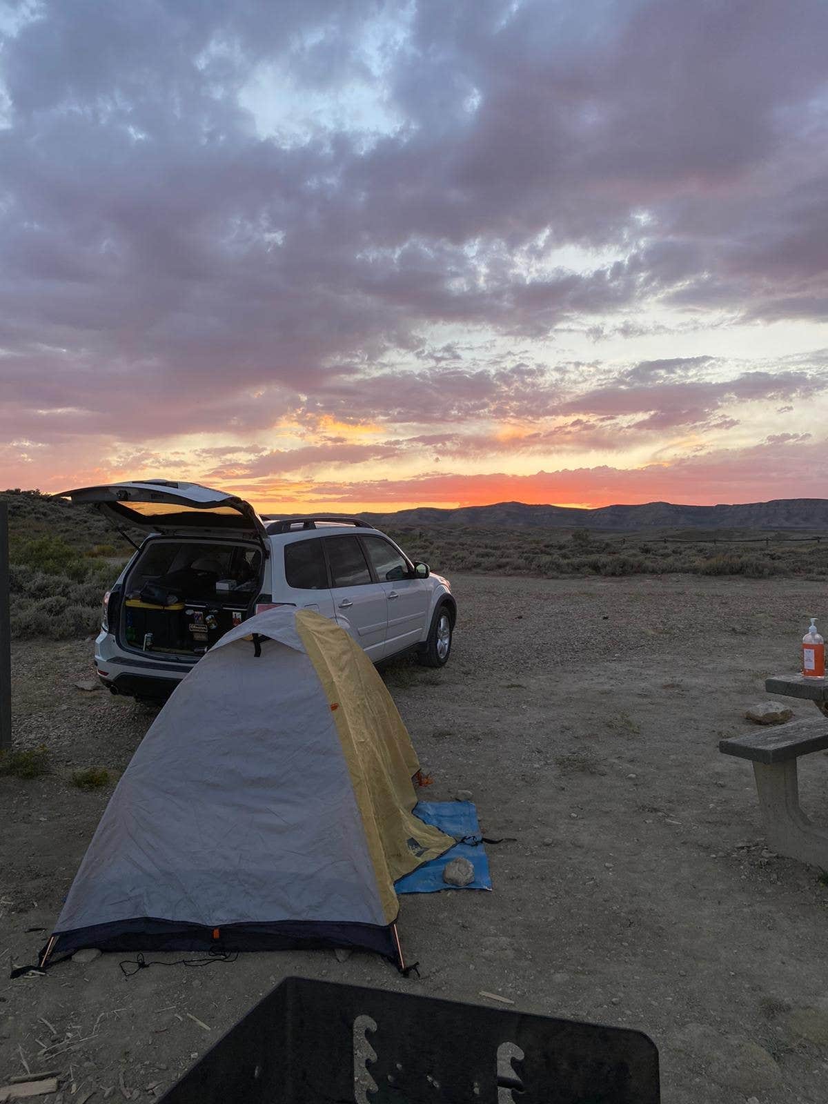 Dave L.'s photo at Teton Reservoir Campground - CLOSED near Saratoga, WY