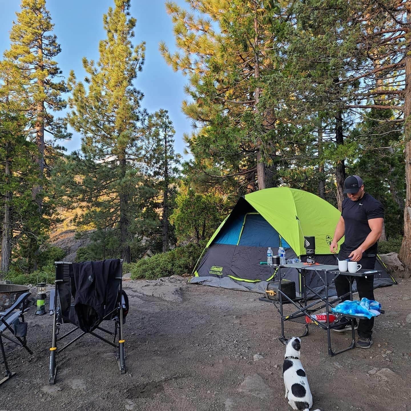 Jesse H.'s photo of tent camping at Bowman Campground near Meadow Valley, CA