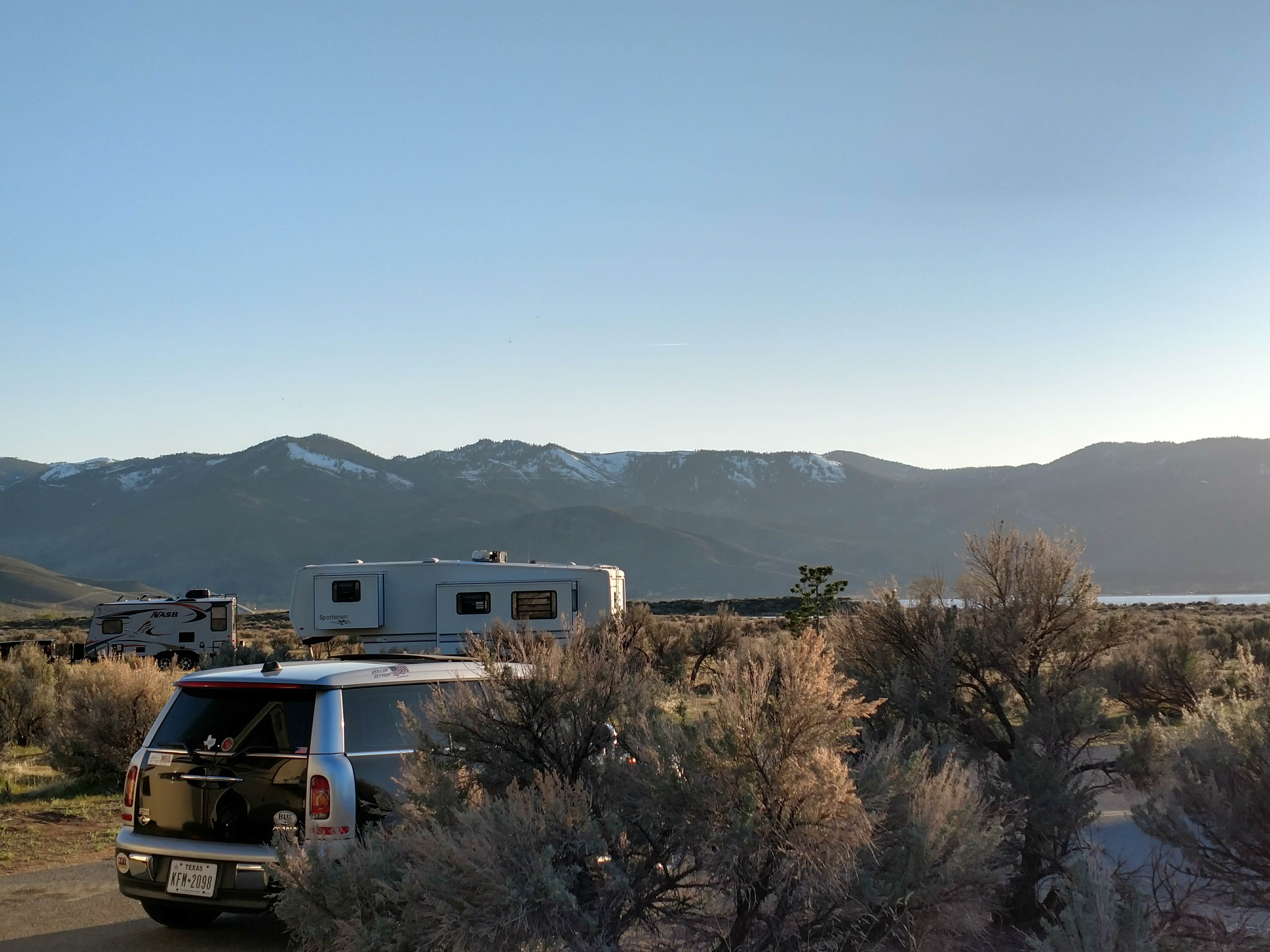 Camper-submitted photo at Washoe Lake State Park Campground near Virginia City, NV