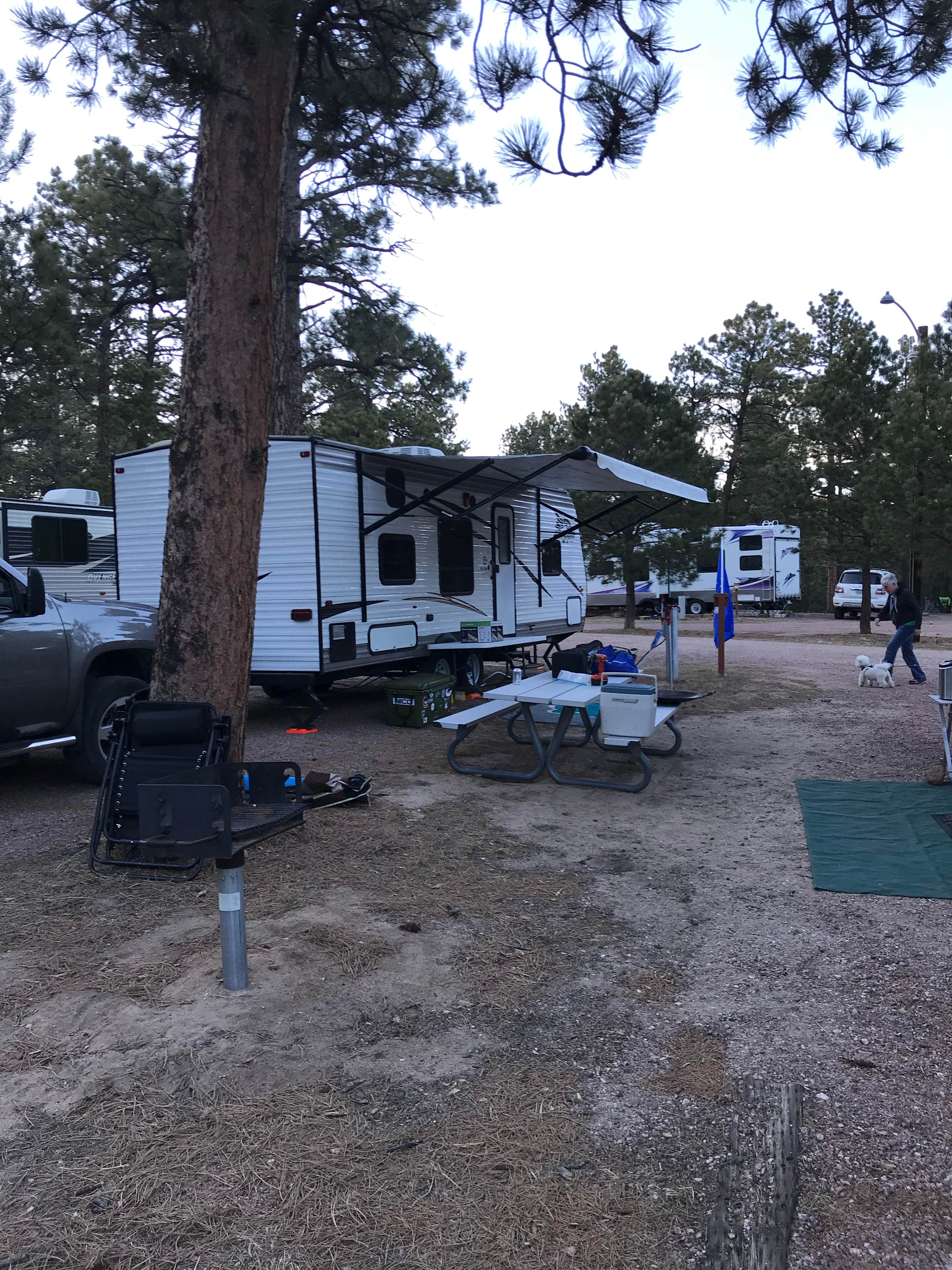 Megan R.'s photo at Peregrine Pines FamCamp near Colorado Springs, CO